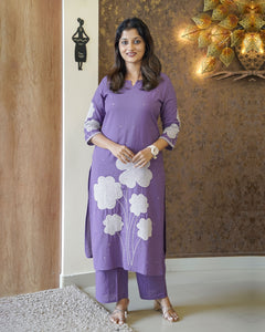 Pure Cotton Co-Ord Set- 2750
