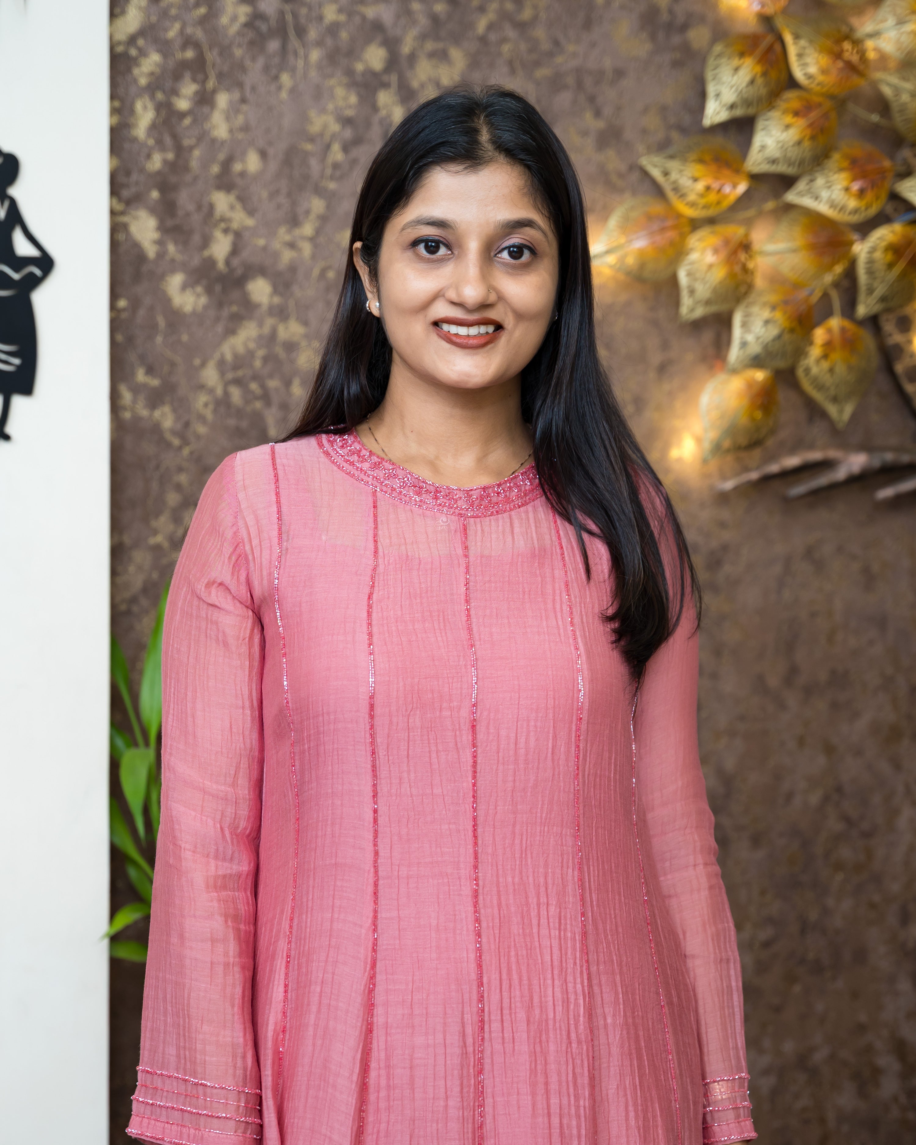 Load image into Gallery viewer, Mul Chanderi Designer Kurti(Pre-Order)-936
