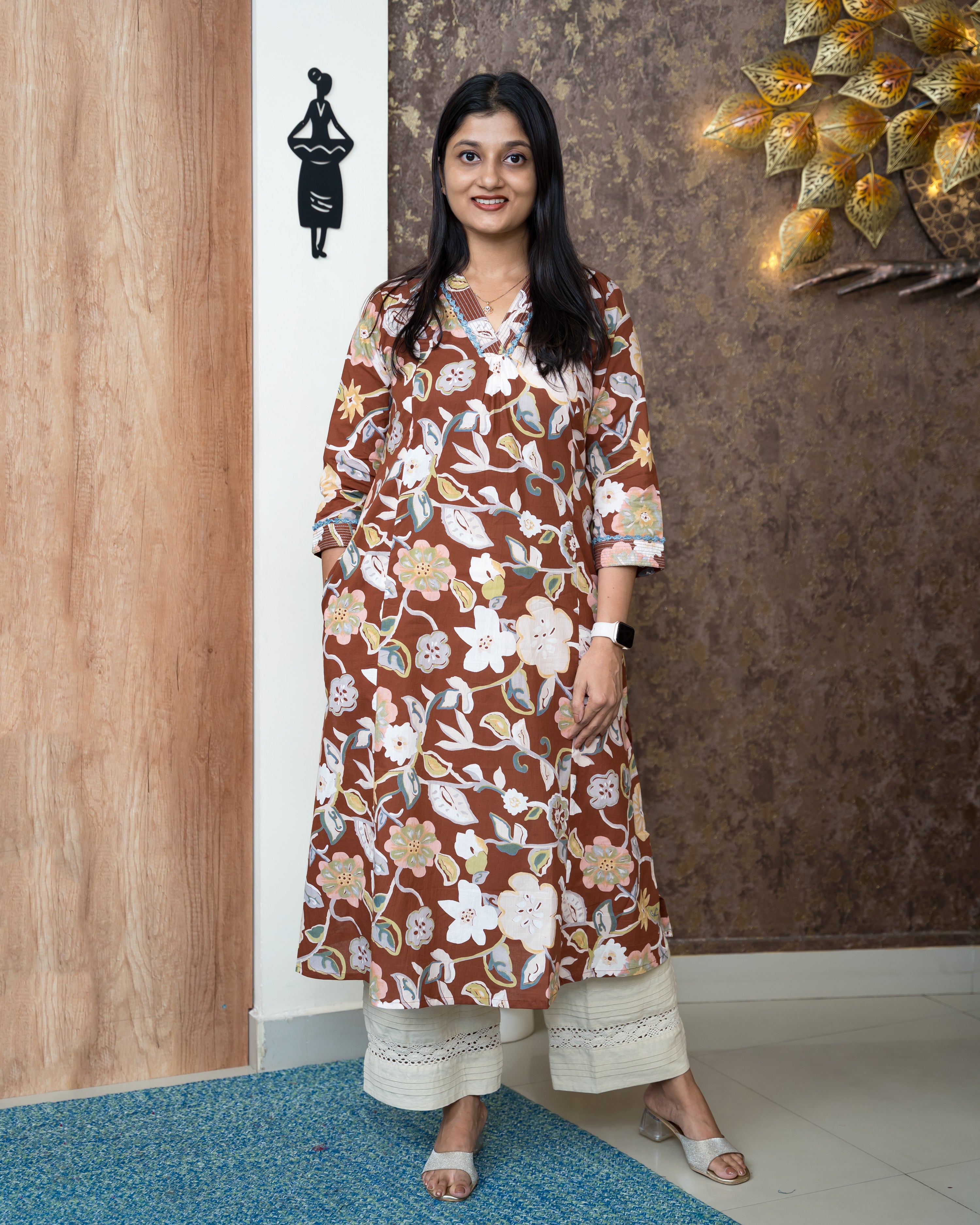 Load image into Gallery viewer, Cotton Kurti-6785
