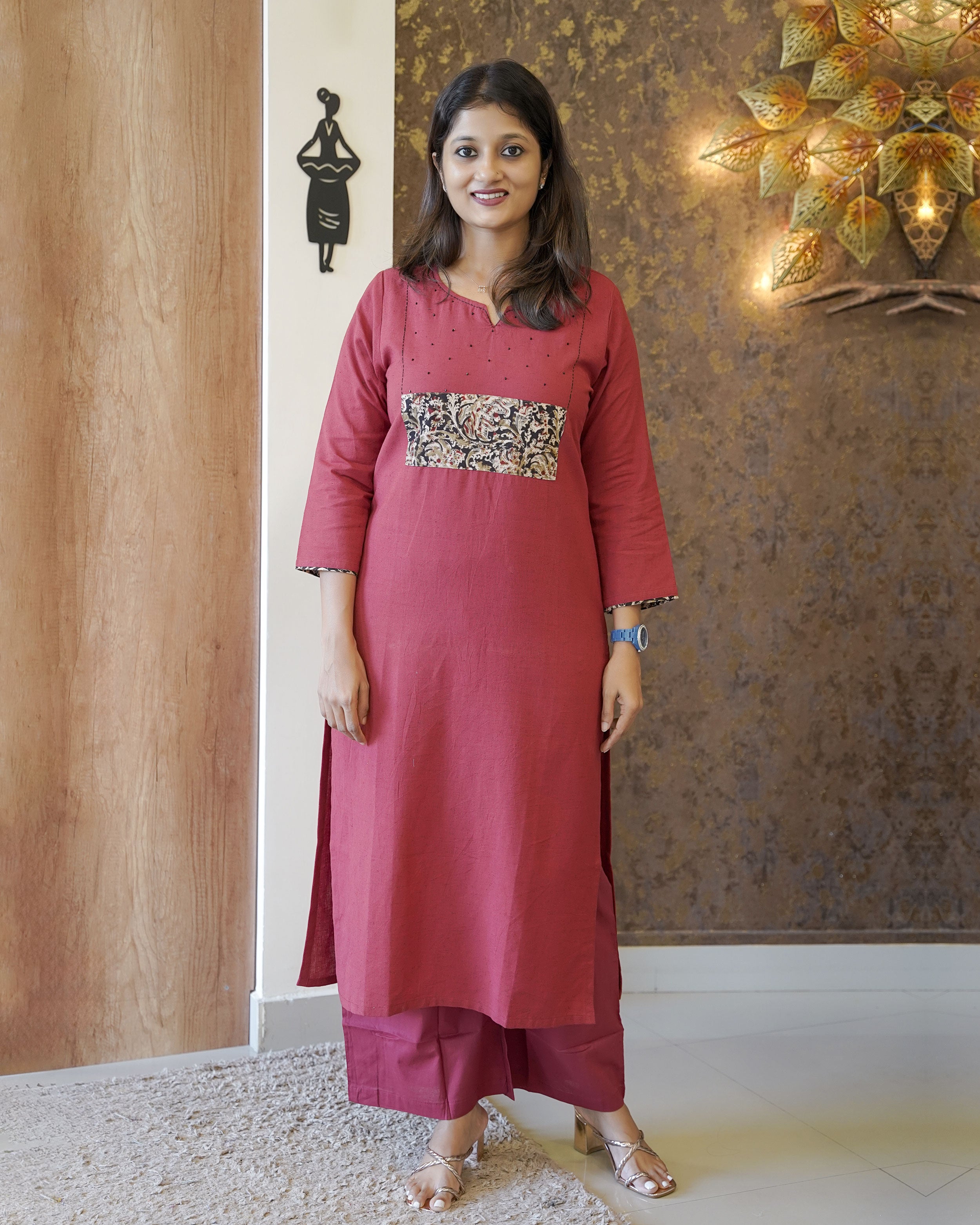 Load image into Gallery viewer, Pure Cotton Co-Ord Set-2812

