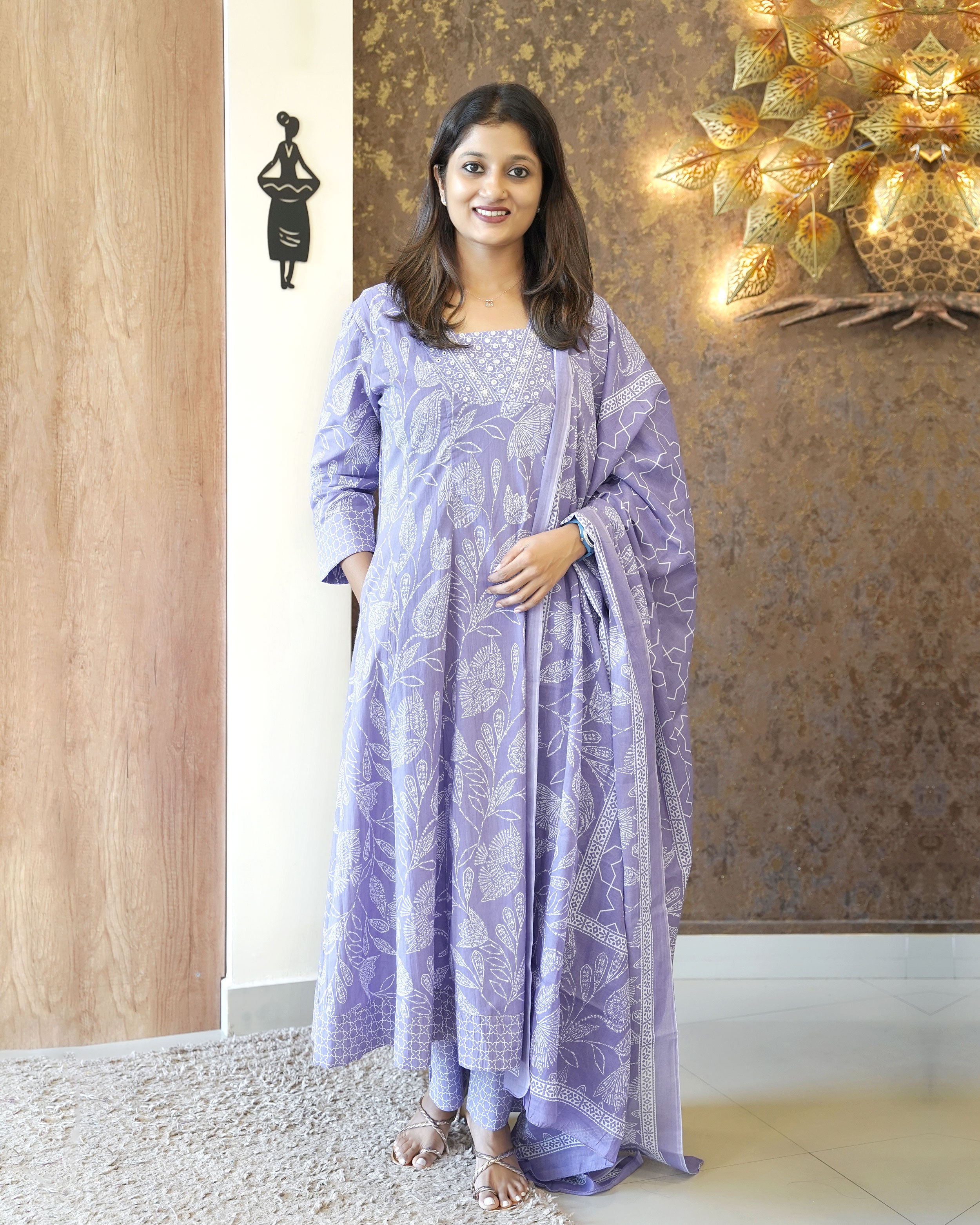 Load image into Gallery viewer, Pure Cotton Kurti Set - 2817

