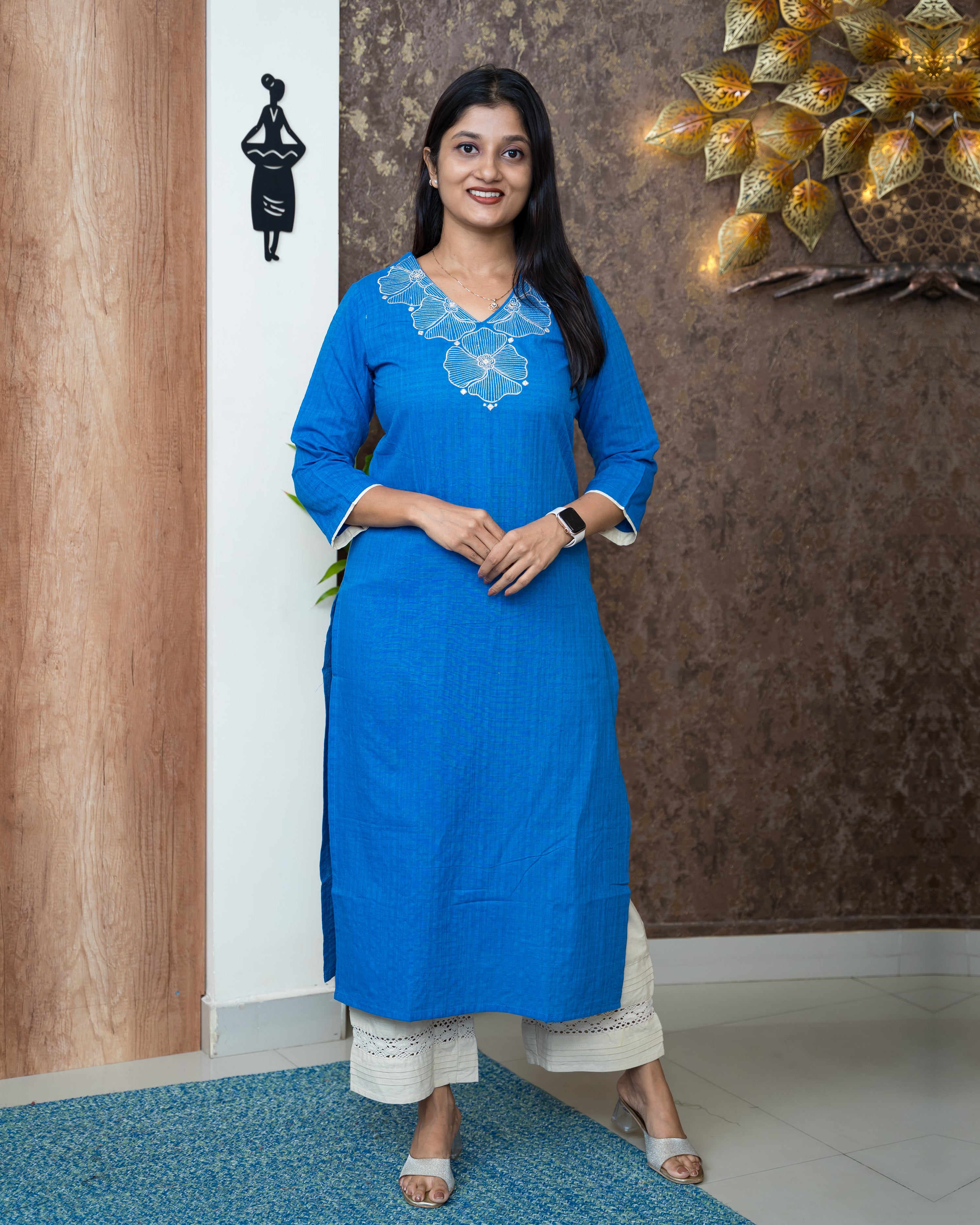 Load image into Gallery viewer, Cotton Kurti-6814
