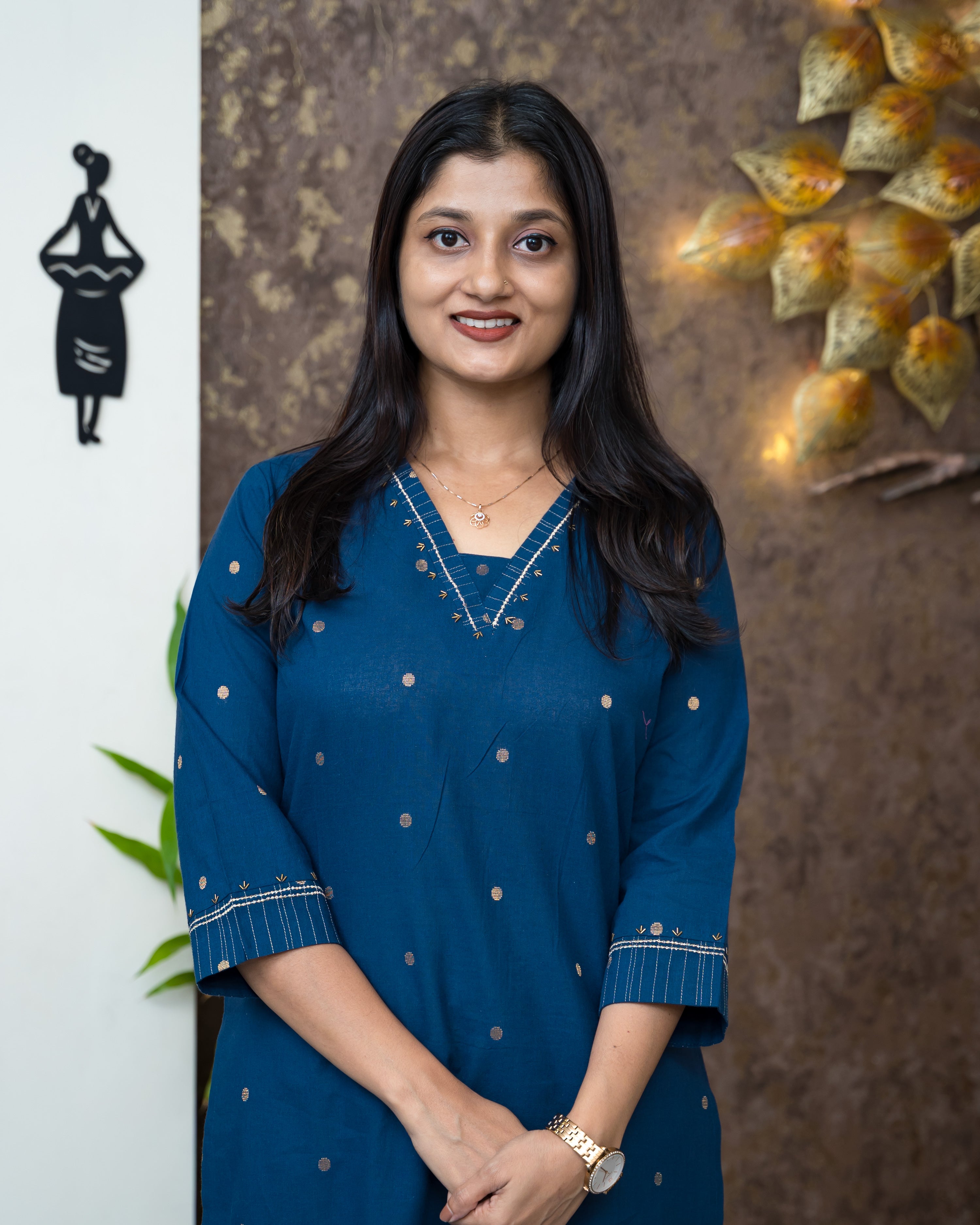Load image into Gallery viewer, Cotton Kurti-6813
