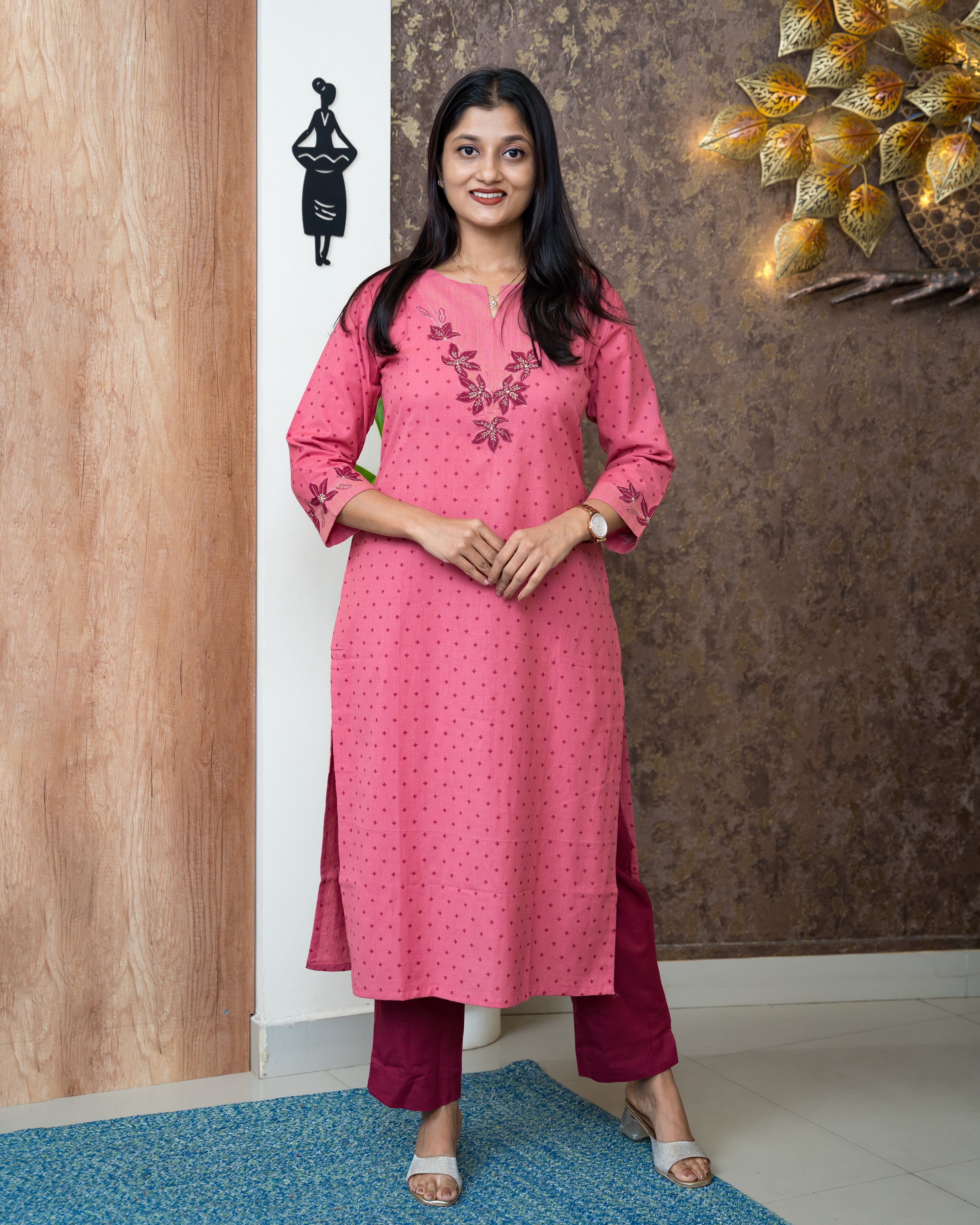 Load image into Gallery viewer, Cotton Co-Ord Set-6817
