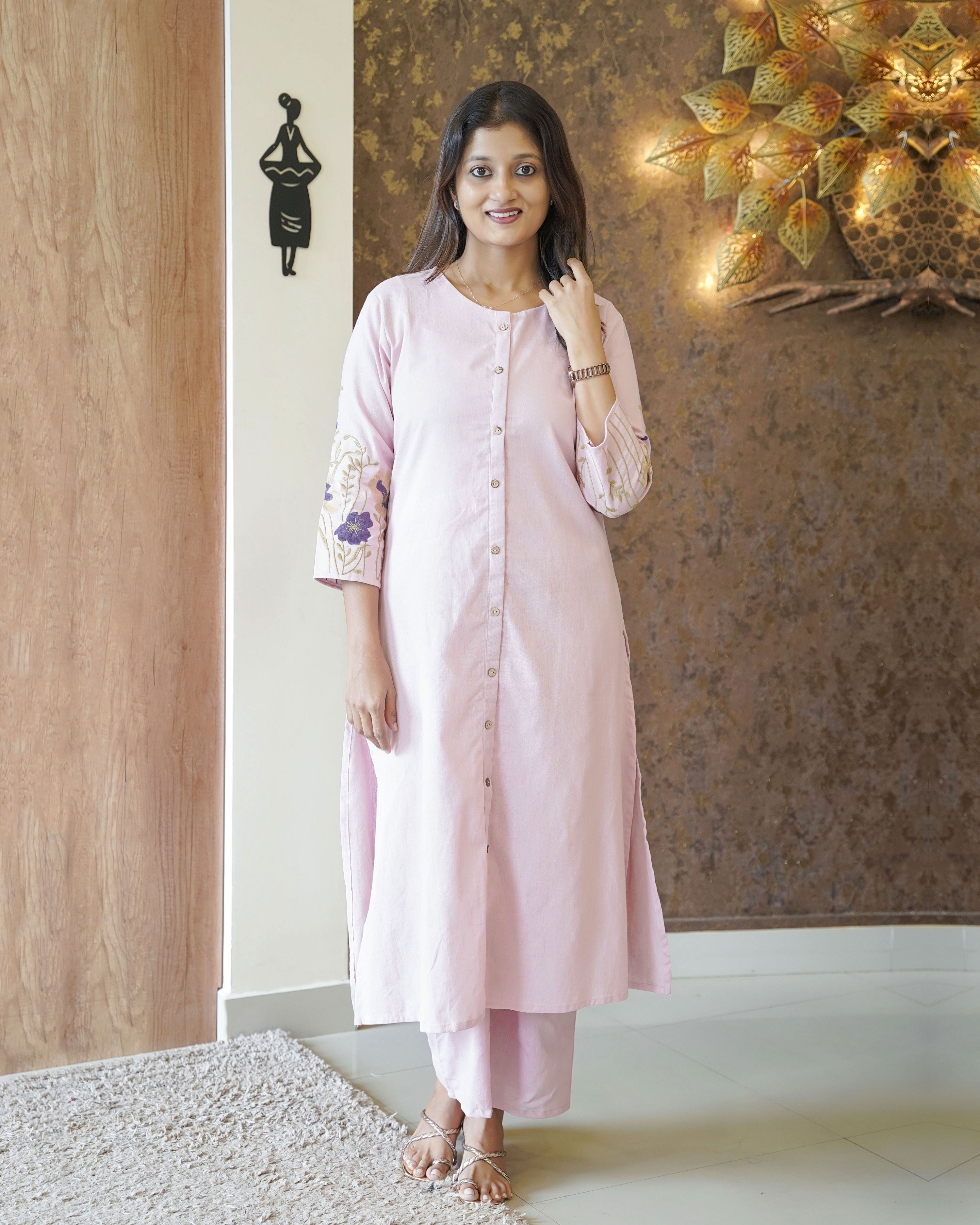 Load image into Gallery viewer, Pure Cotton Co-Ord Set-2826
