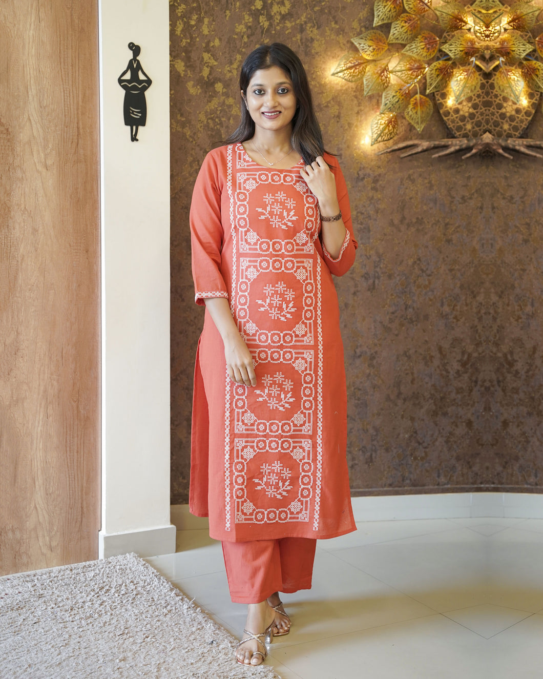 Pure Cotton Co-Ord Set-2825