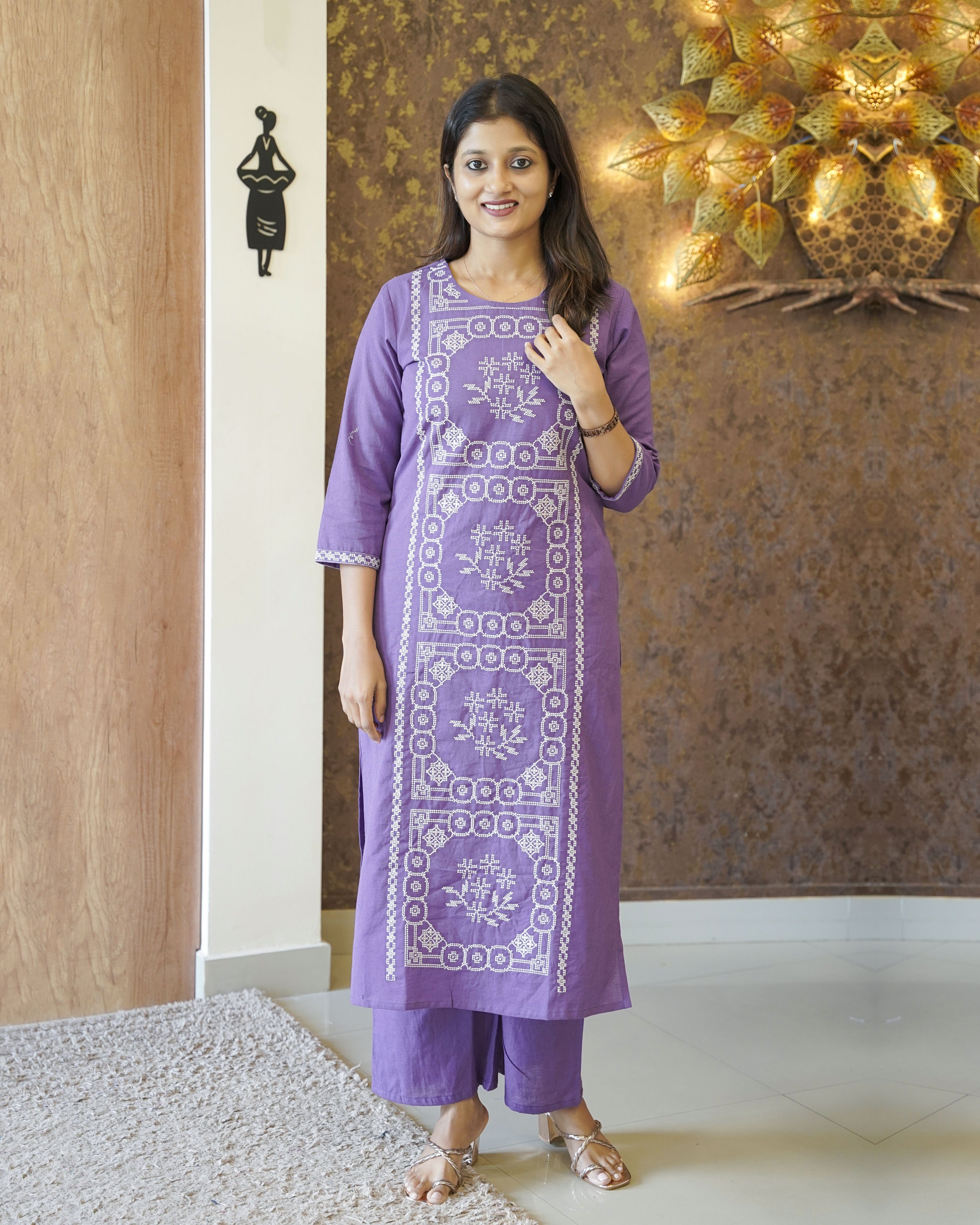Load image into Gallery viewer, Pure Cotton Co-Ord Set-2825
