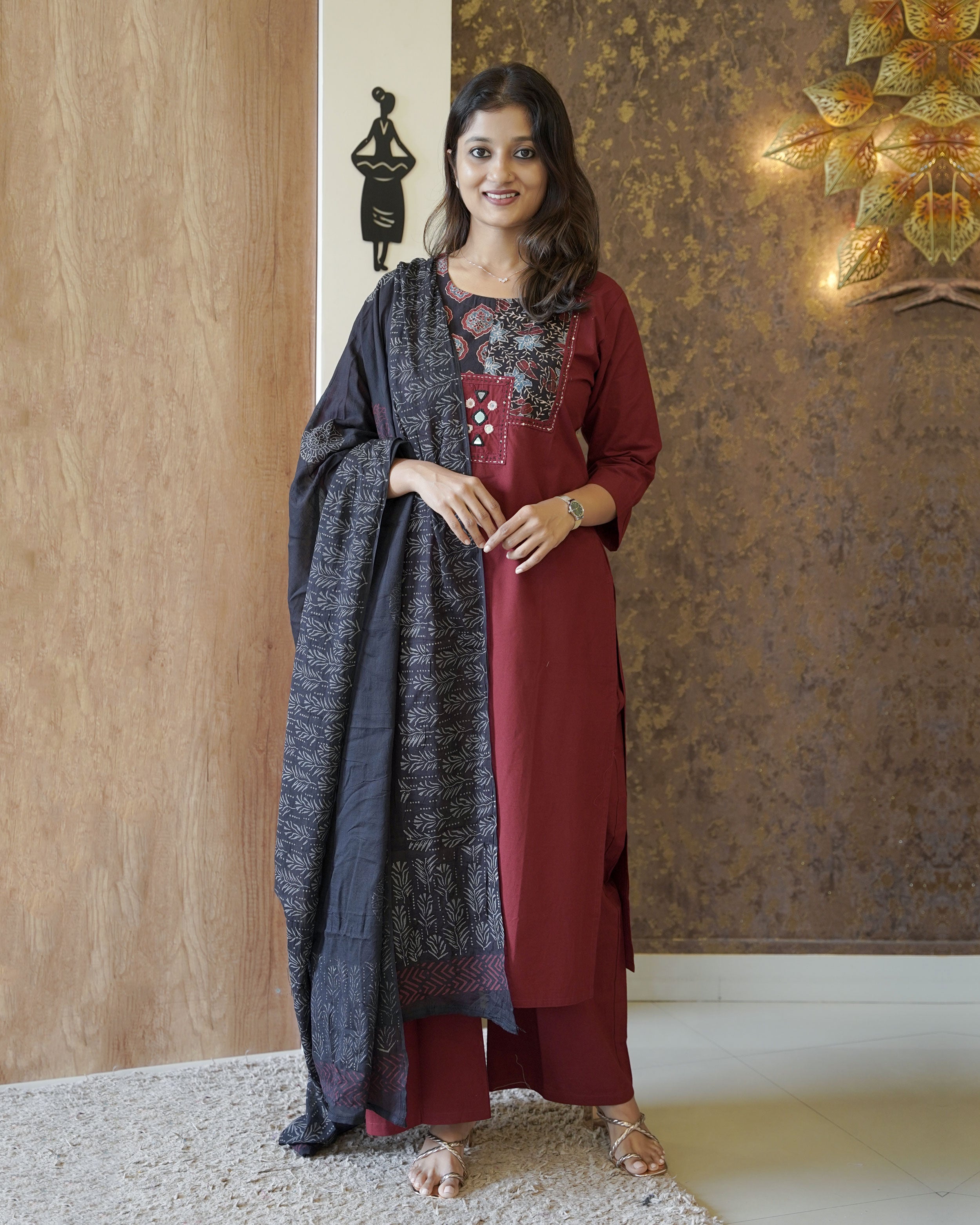 Load image into Gallery viewer, Pure Cotton Salwar Suit-2890
