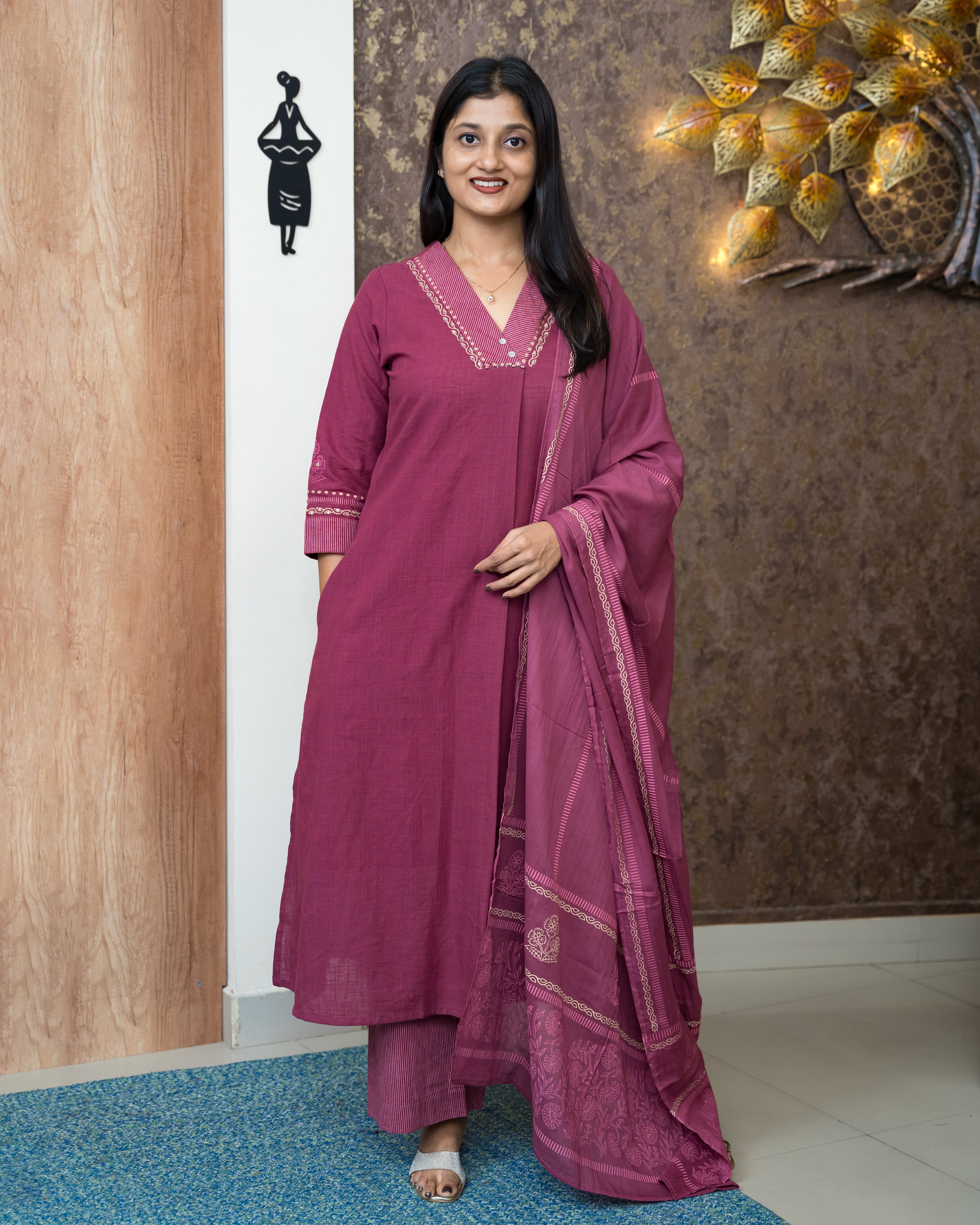 Load image into Gallery viewer, Cotton Suit-6890
