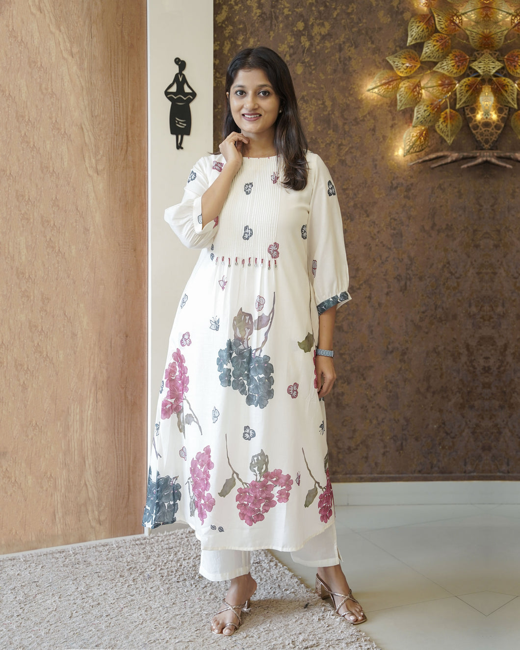 Pure Cotton Kurti Set-2889