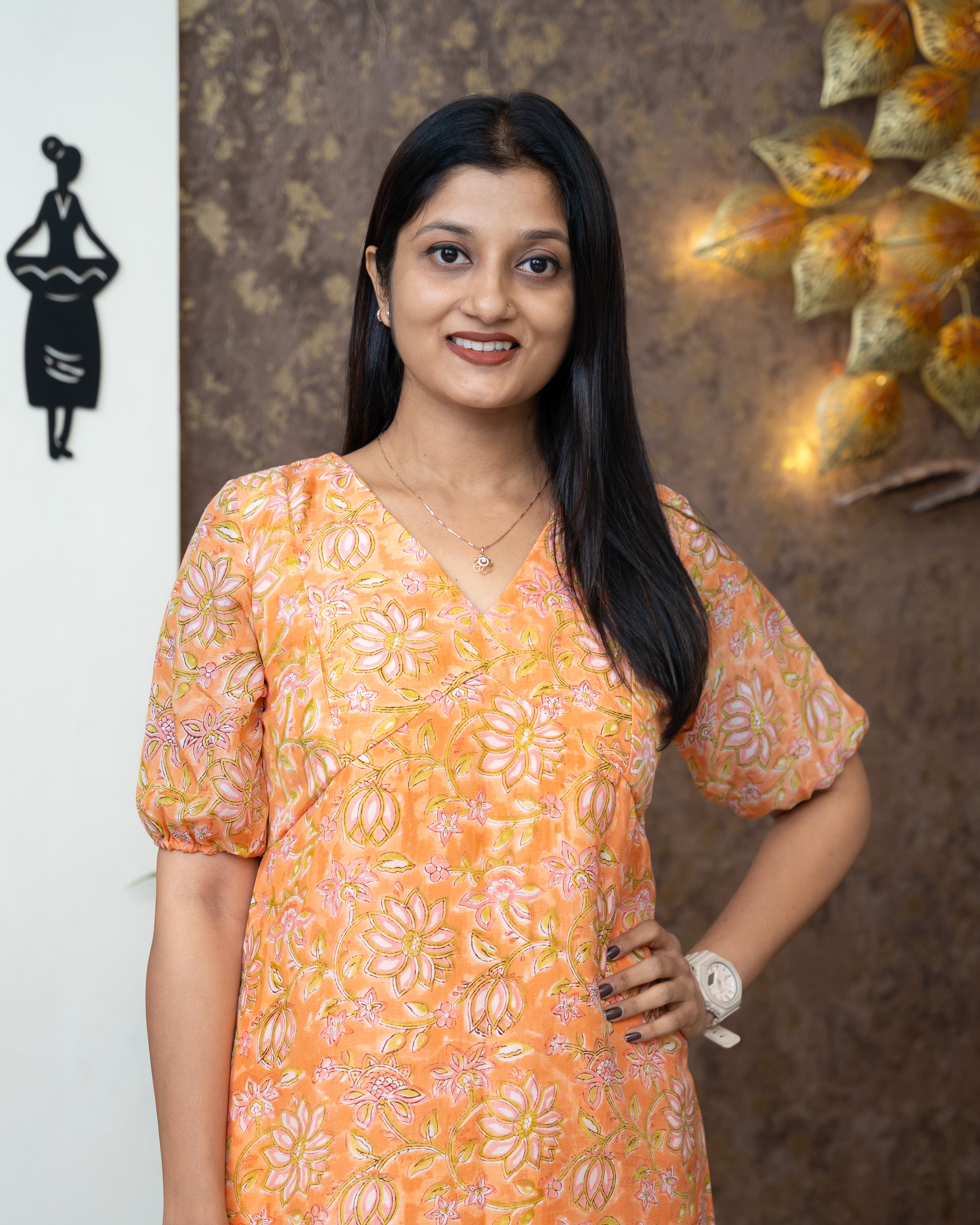 Load image into Gallery viewer, Mul Chanderi Designer Kurti(Pre-Order)-998
