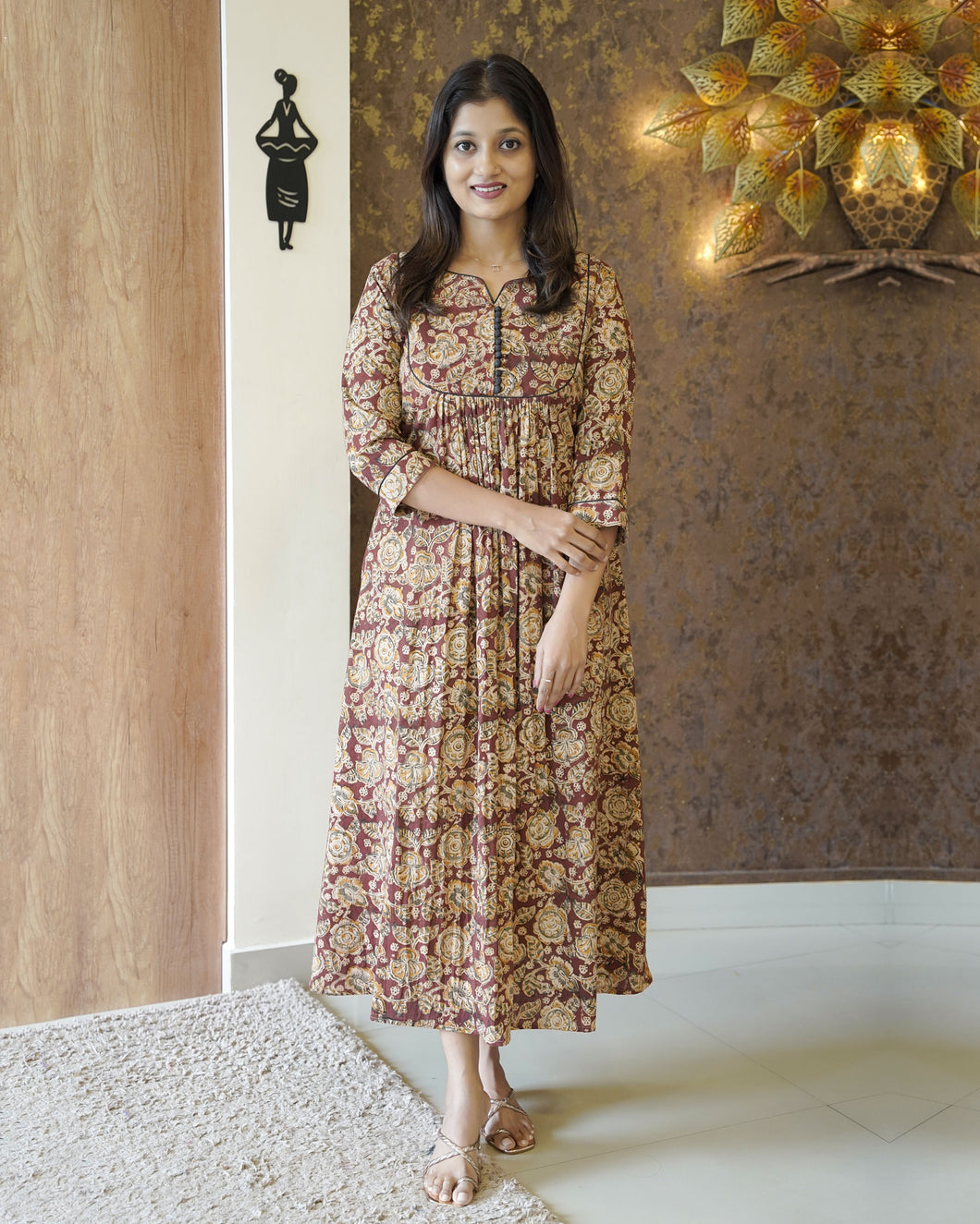 Kalamkari Designer Kurti(Pre-Order)-2960