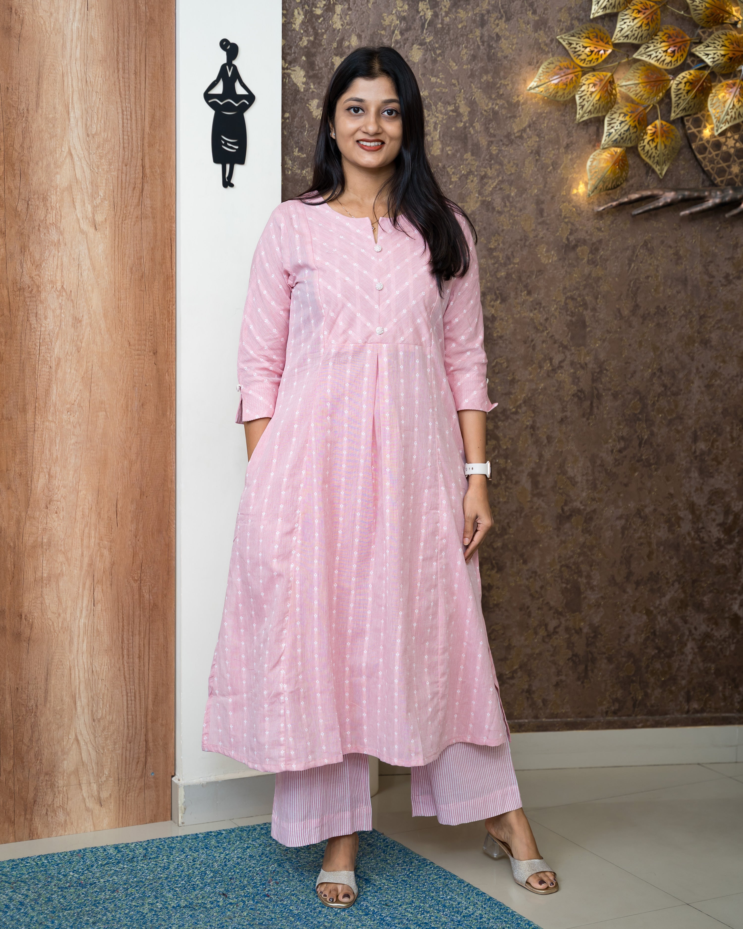 Load image into Gallery viewer, Cotton C0-Ord Set-6946

