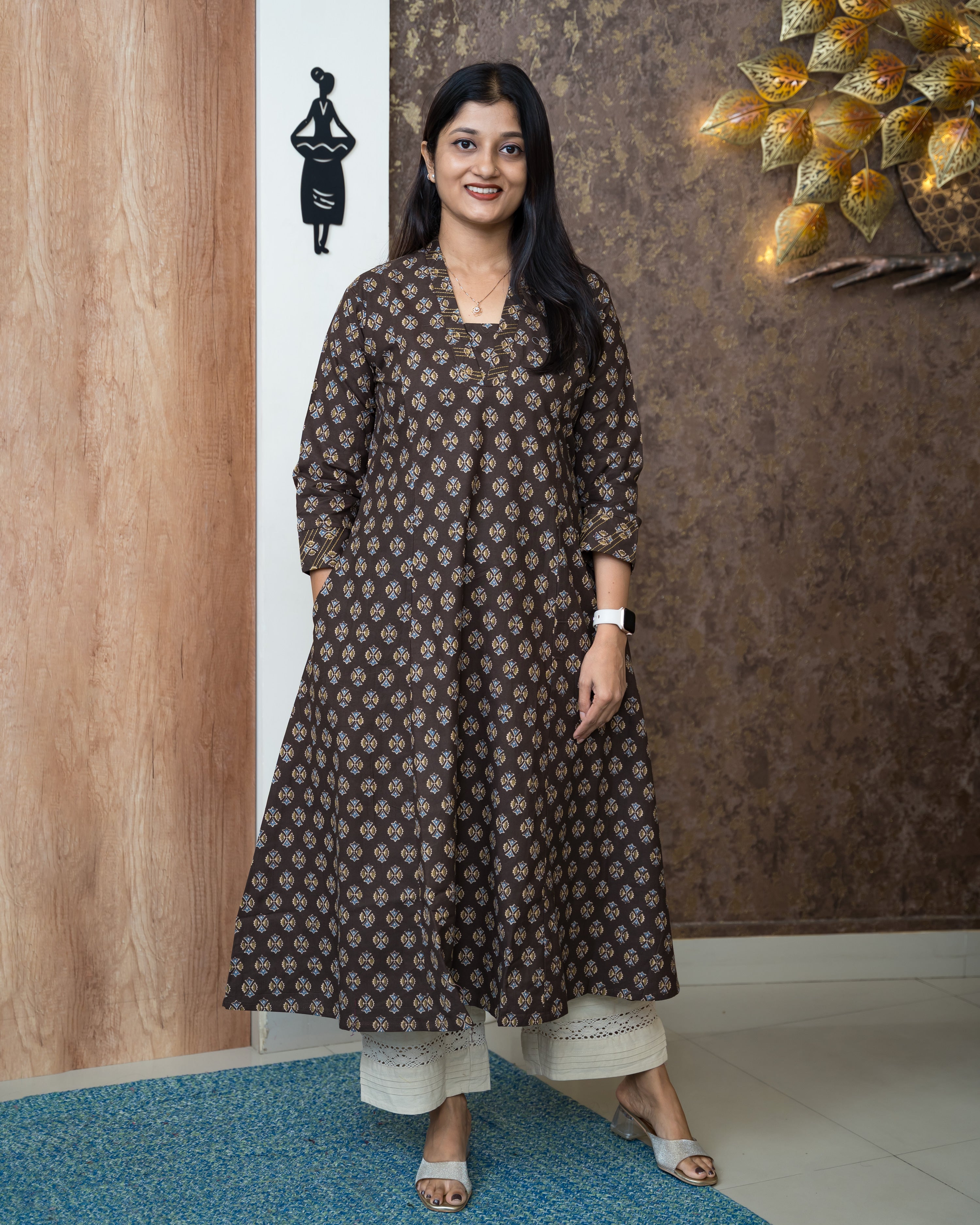 Load image into Gallery viewer, Cotton Kurti - 6958
