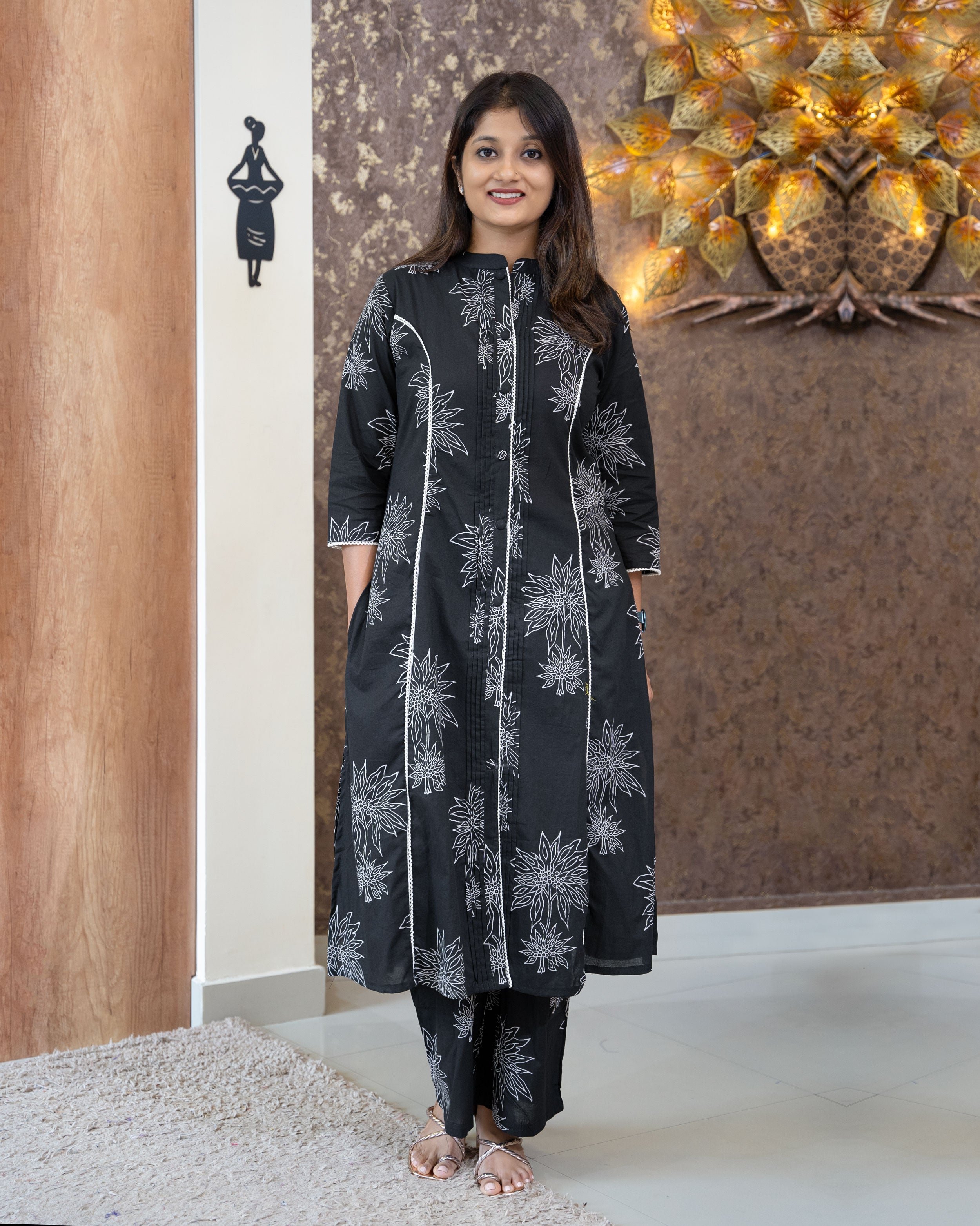Load image into Gallery viewer, Cotton Co-Ord Set-2980
