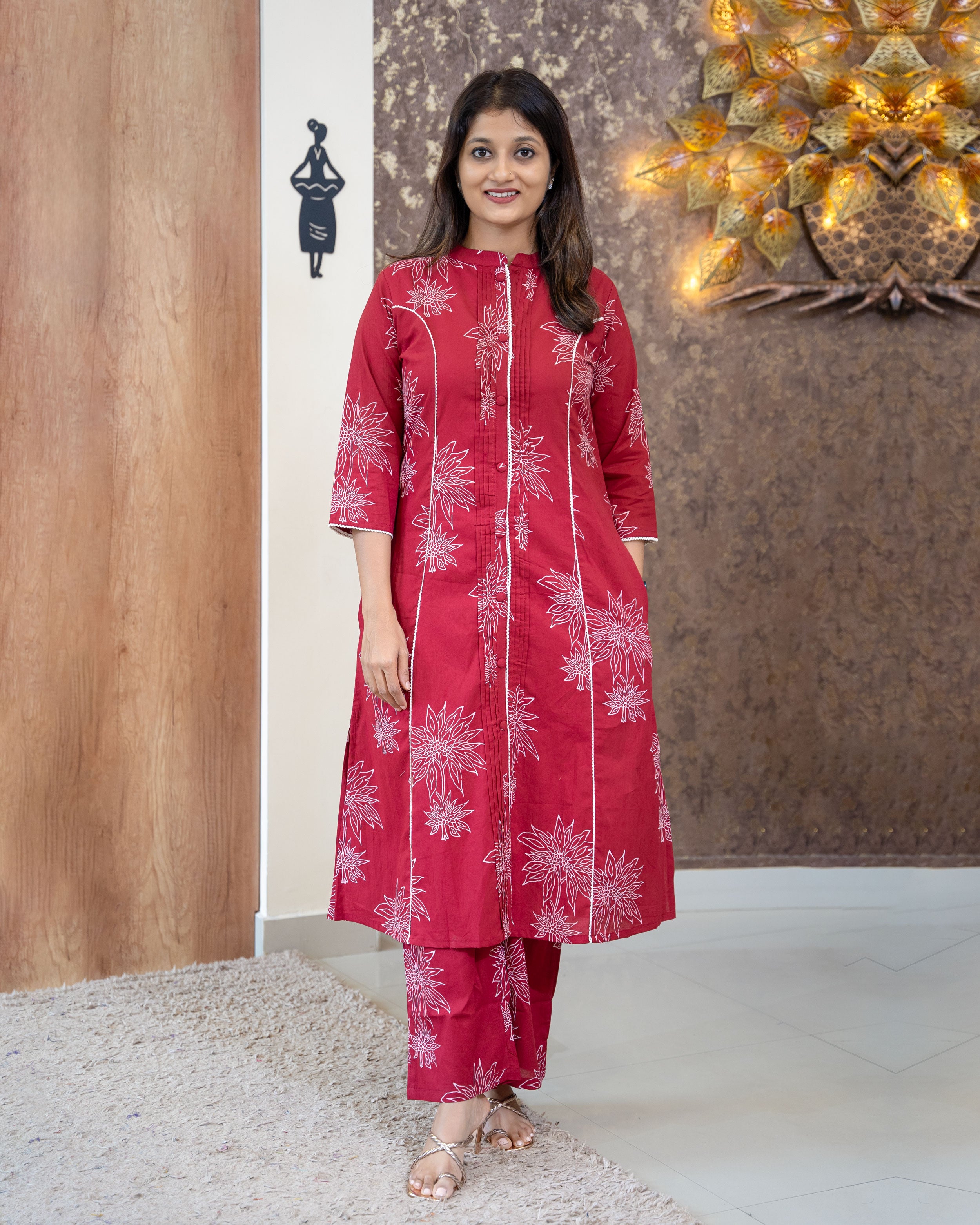 Load image into Gallery viewer, Cotton Co-Ord Set-2980
