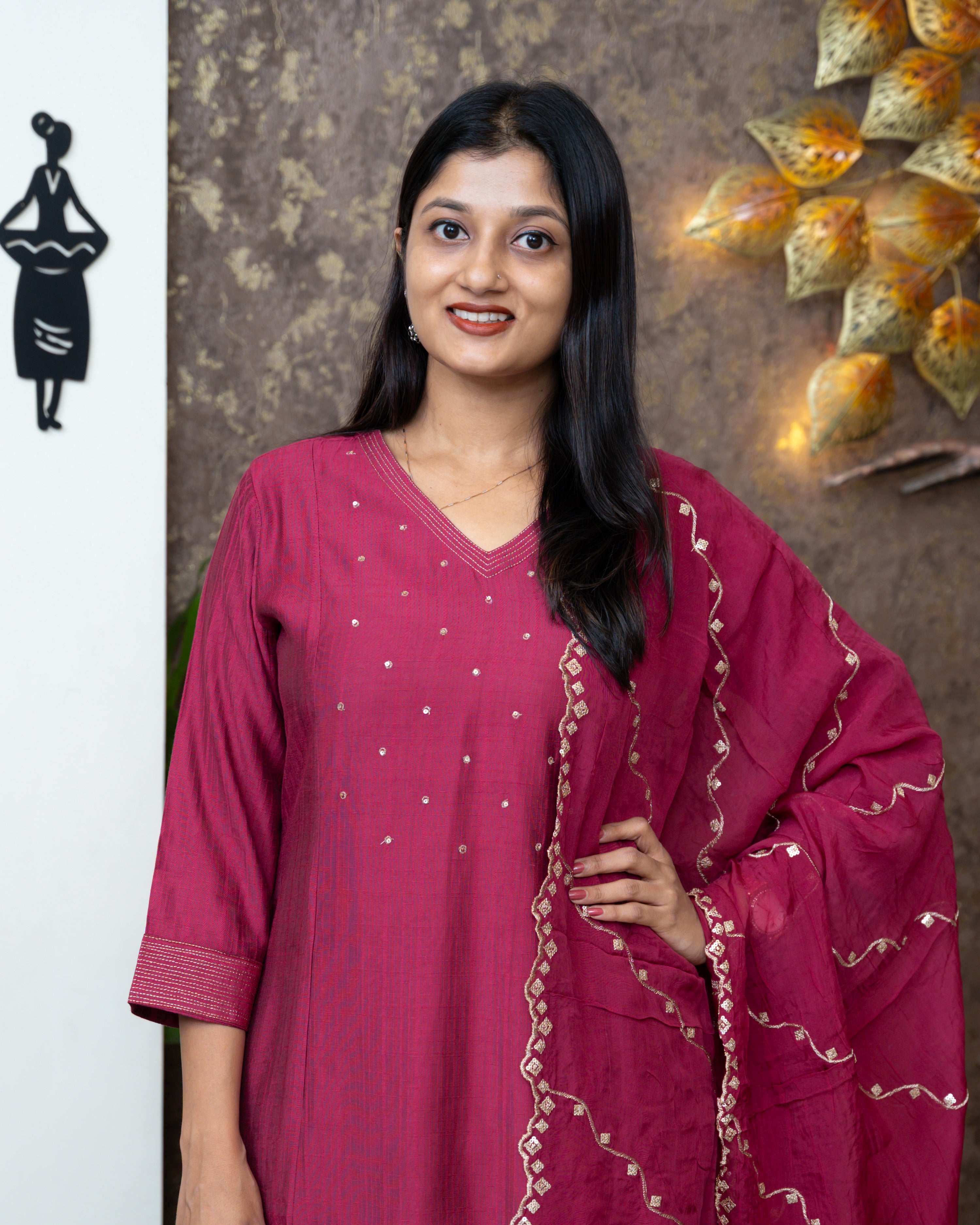 Load image into Gallery viewer, Semi Silk Suit-6964
