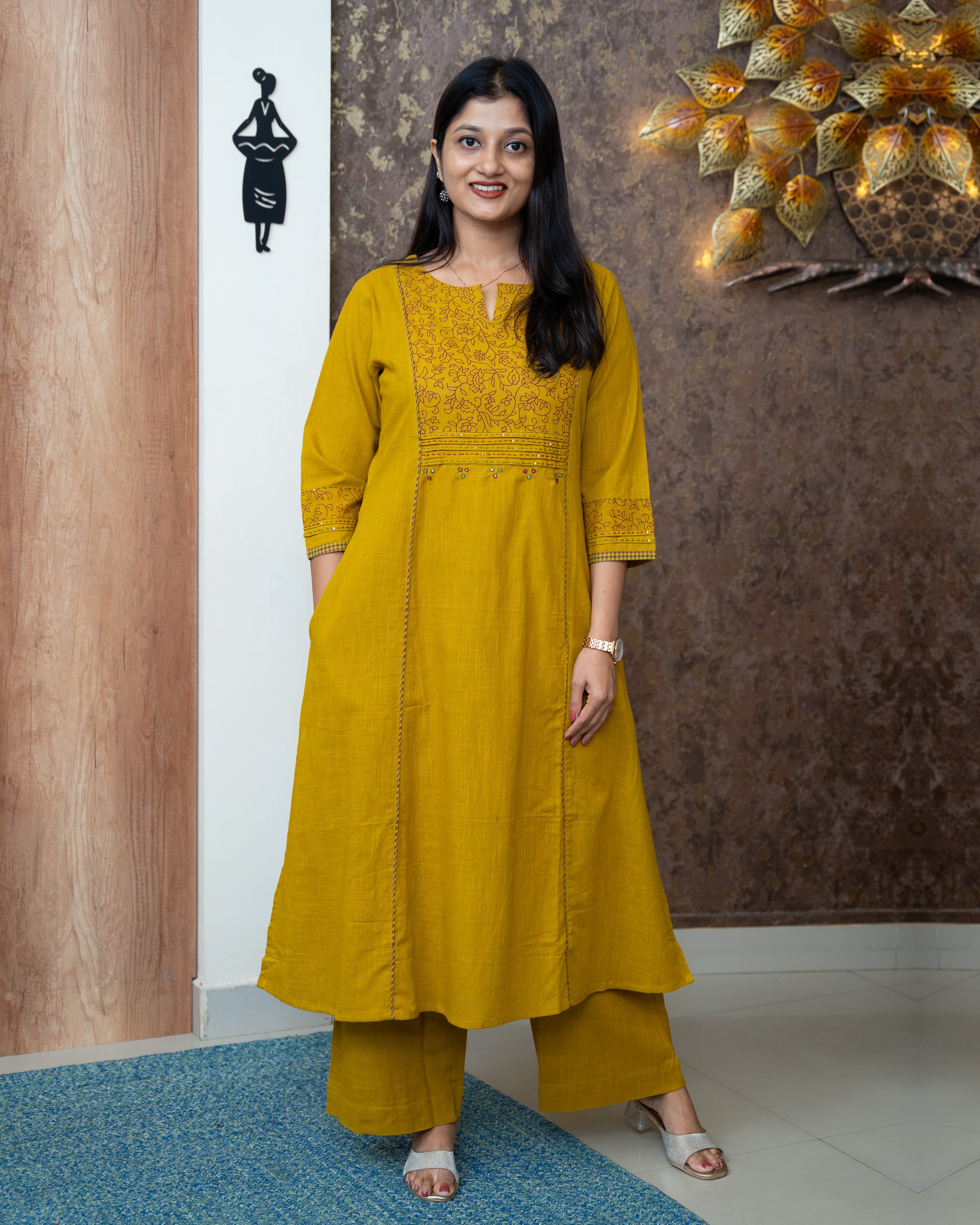 Load image into Gallery viewer, Cotton Co-Ord Set-6956
