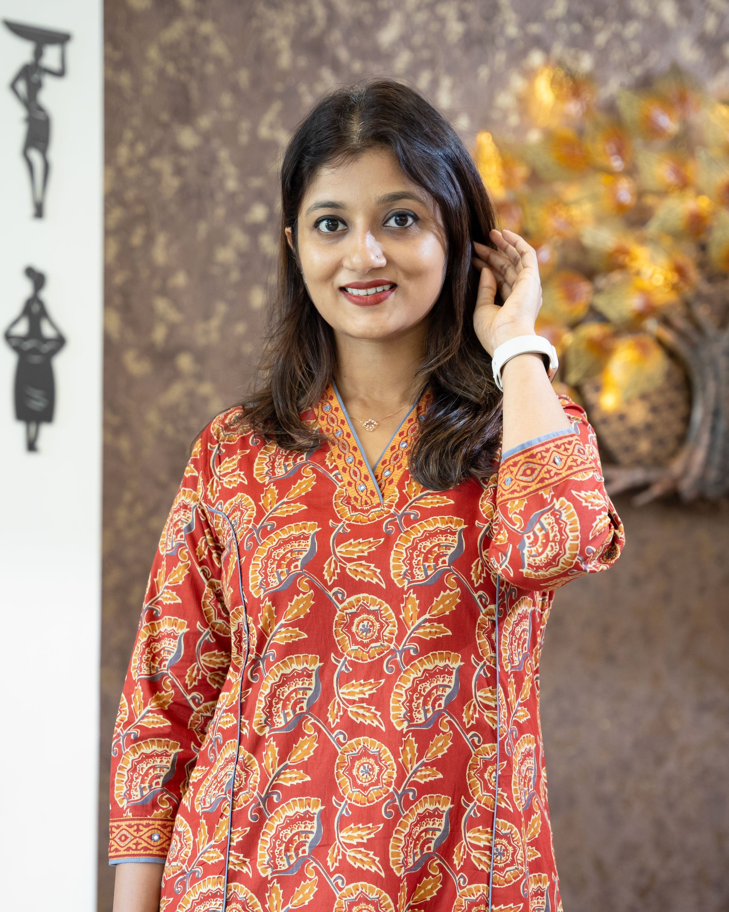 Load image into Gallery viewer, Cotton Kurti-2983
