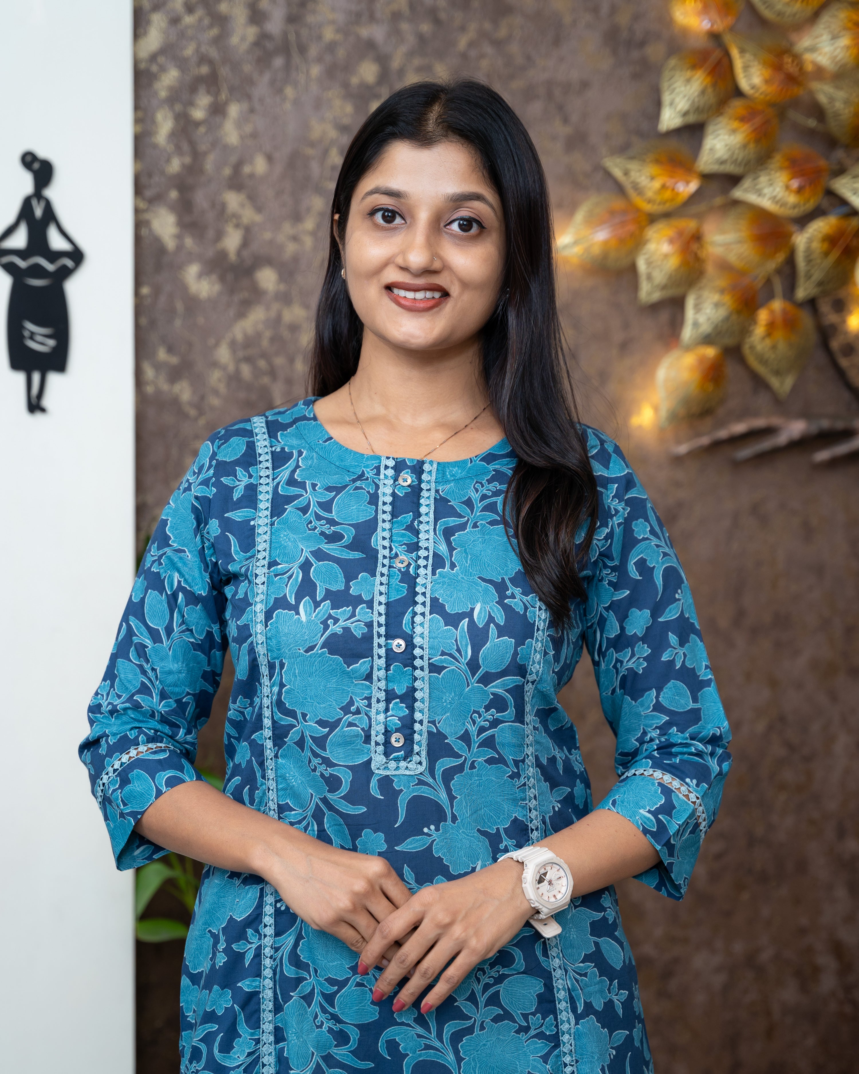 Load image into Gallery viewer, Cotton Kurti-7004
