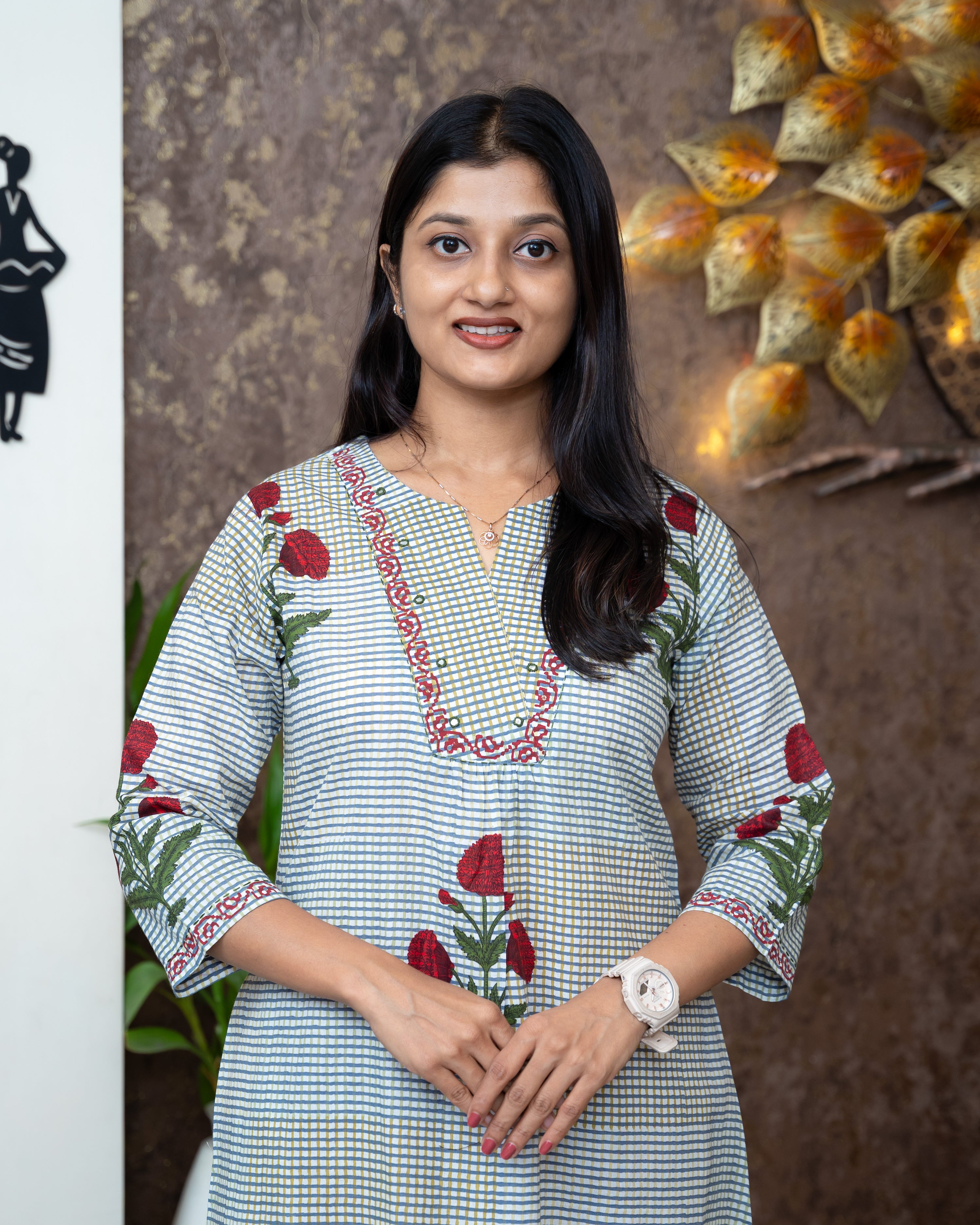 Load image into Gallery viewer, Cotton Kurti-6999

