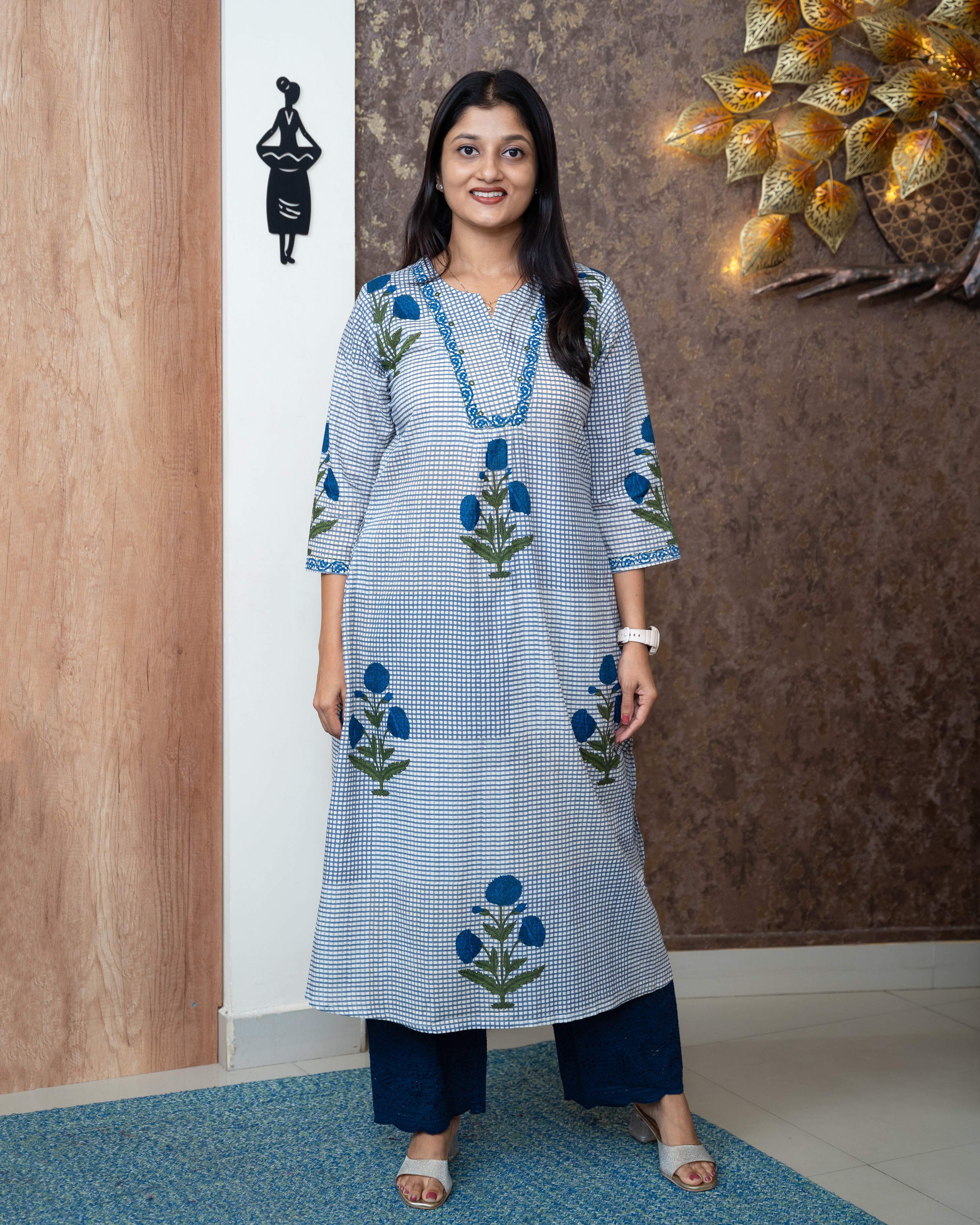 Load image into Gallery viewer, Cotton Kurti-6999
