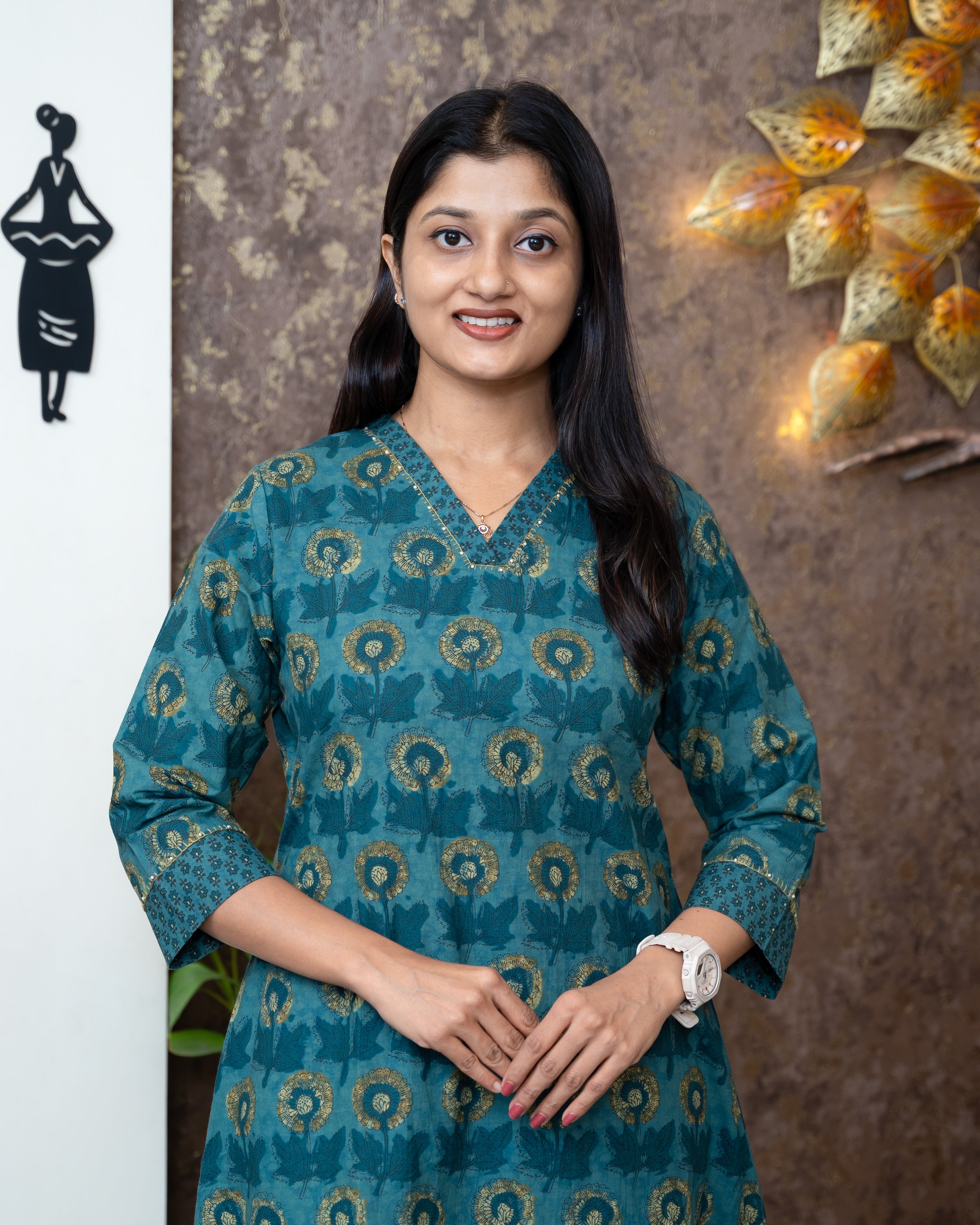 Load image into Gallery viewer, Cotton Co-Ord Set-7005
