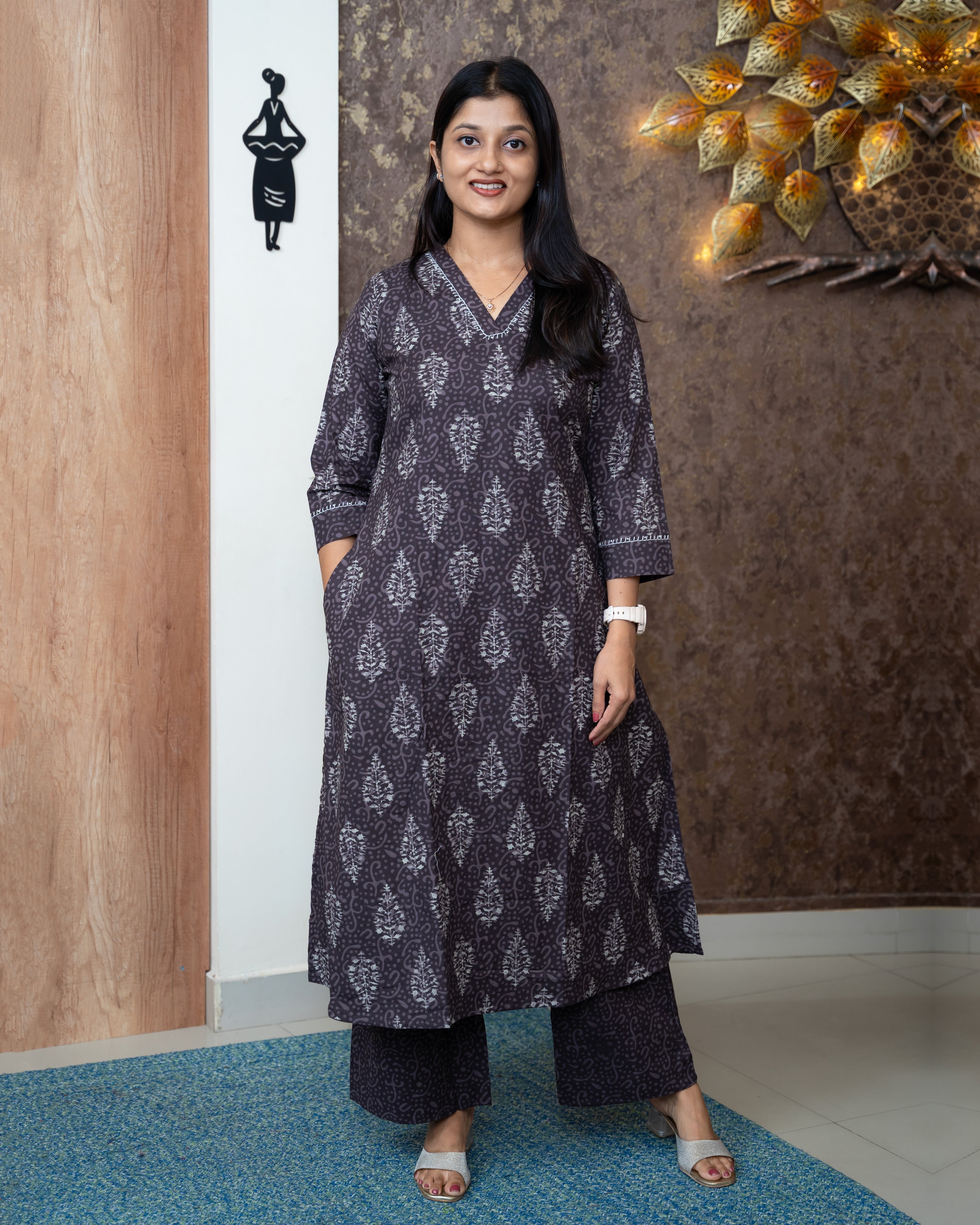 Load image into Gallery viewer, Cotton Co-Ord Set-7000
