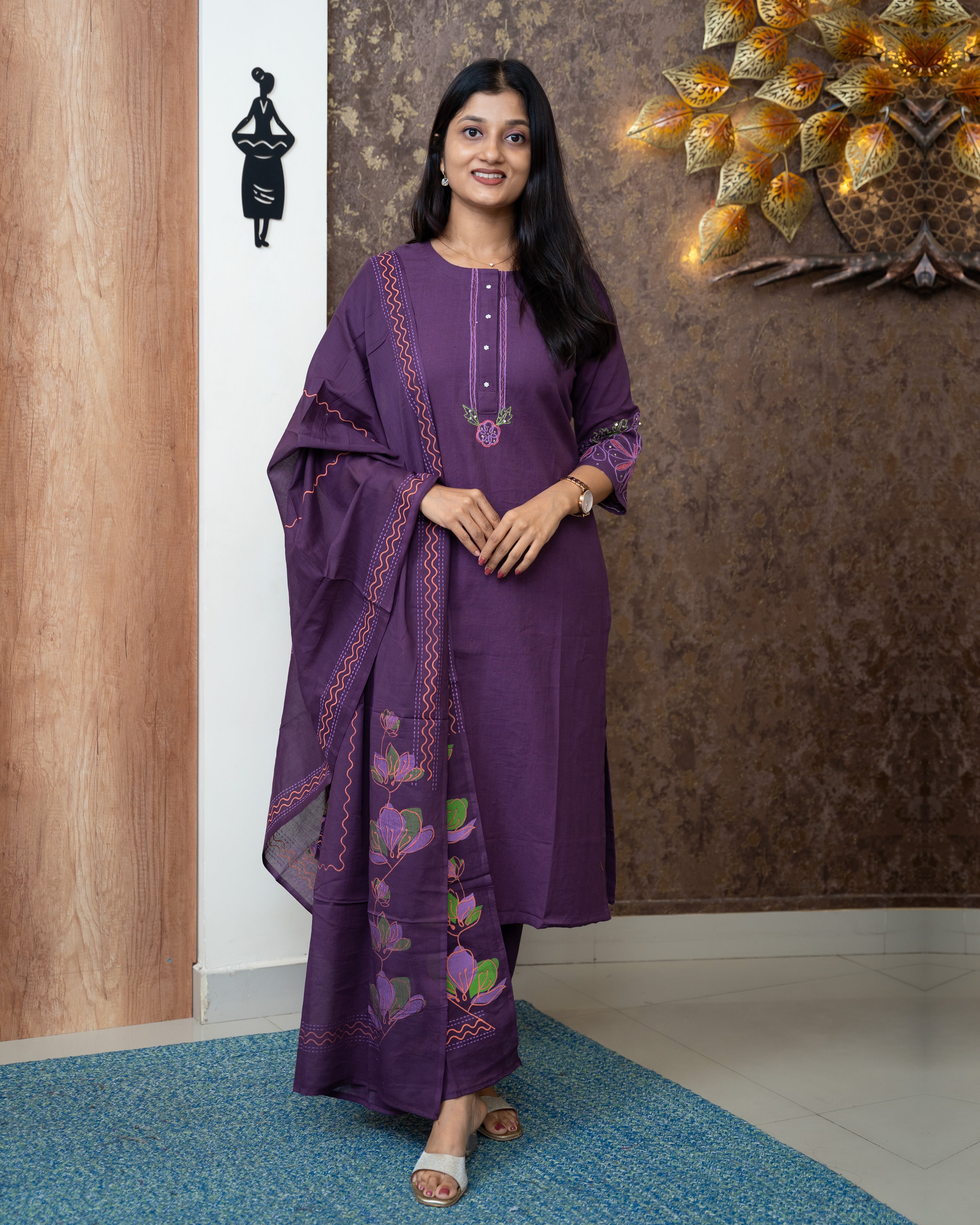 Load image into Gallery viewer, Cotton Suit-7036
