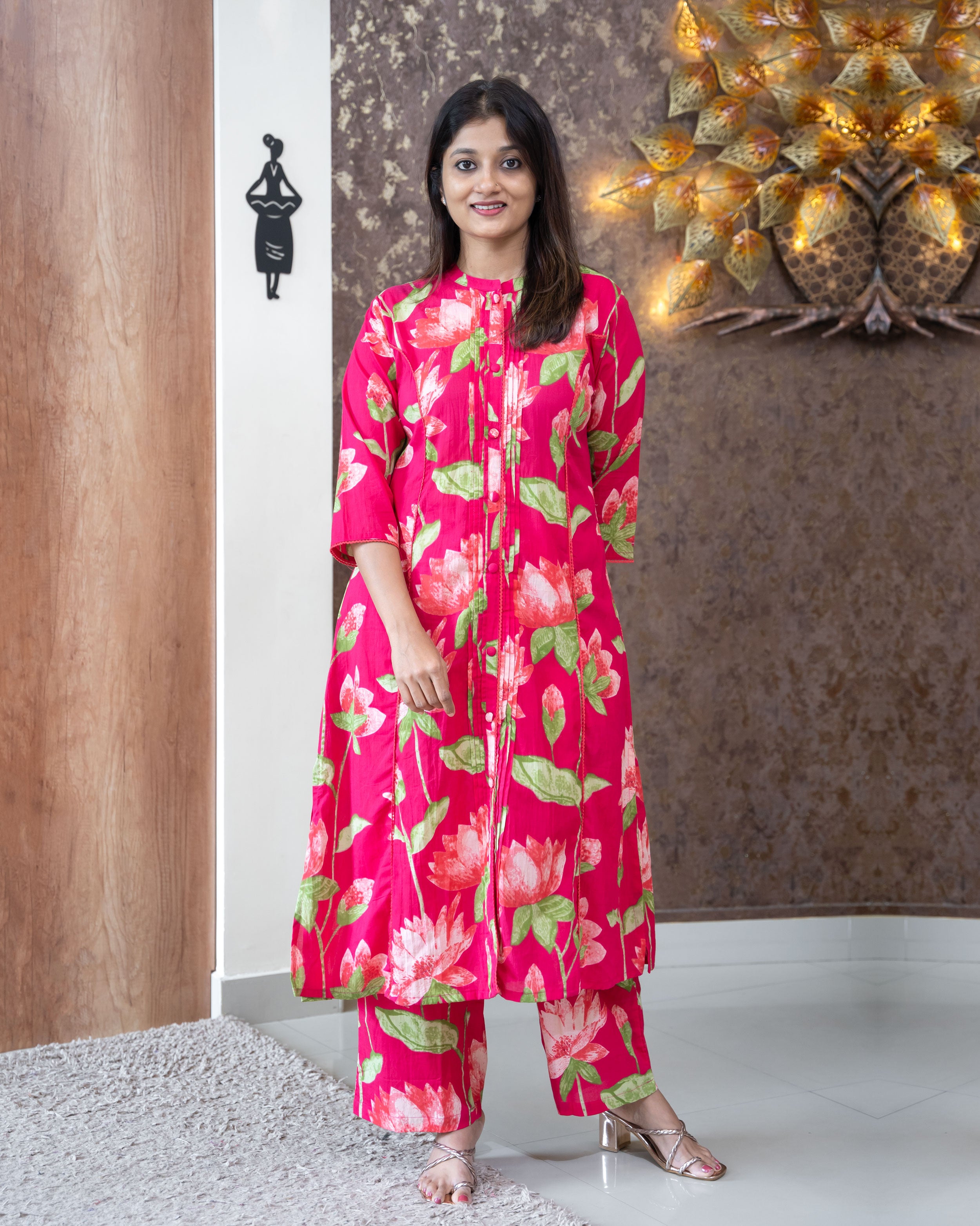 Load image into Gallery viewer, Cotton Co-Ord Set-2974
