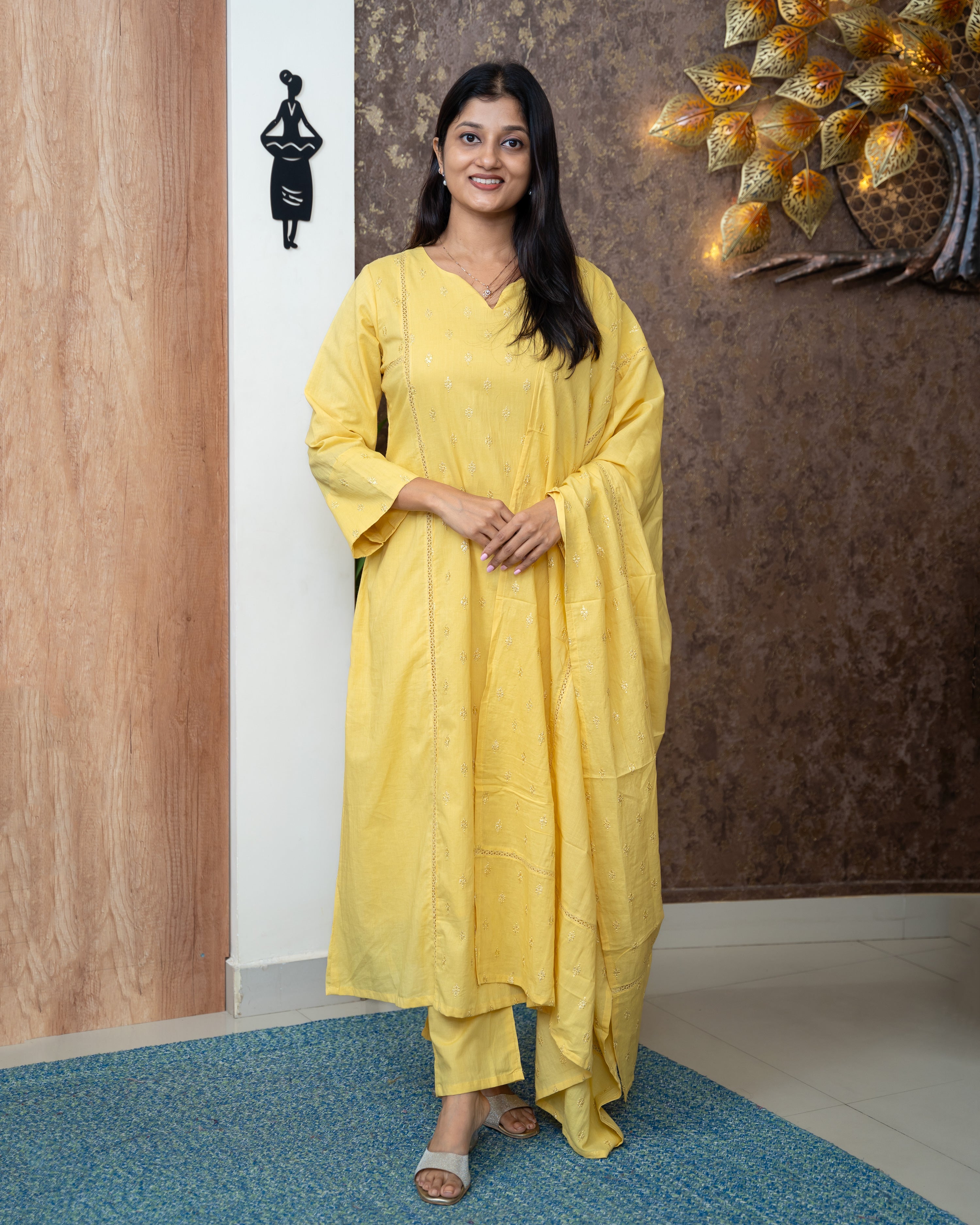 Load image into Gallery viewer, Mul Cotton Suit-7044
