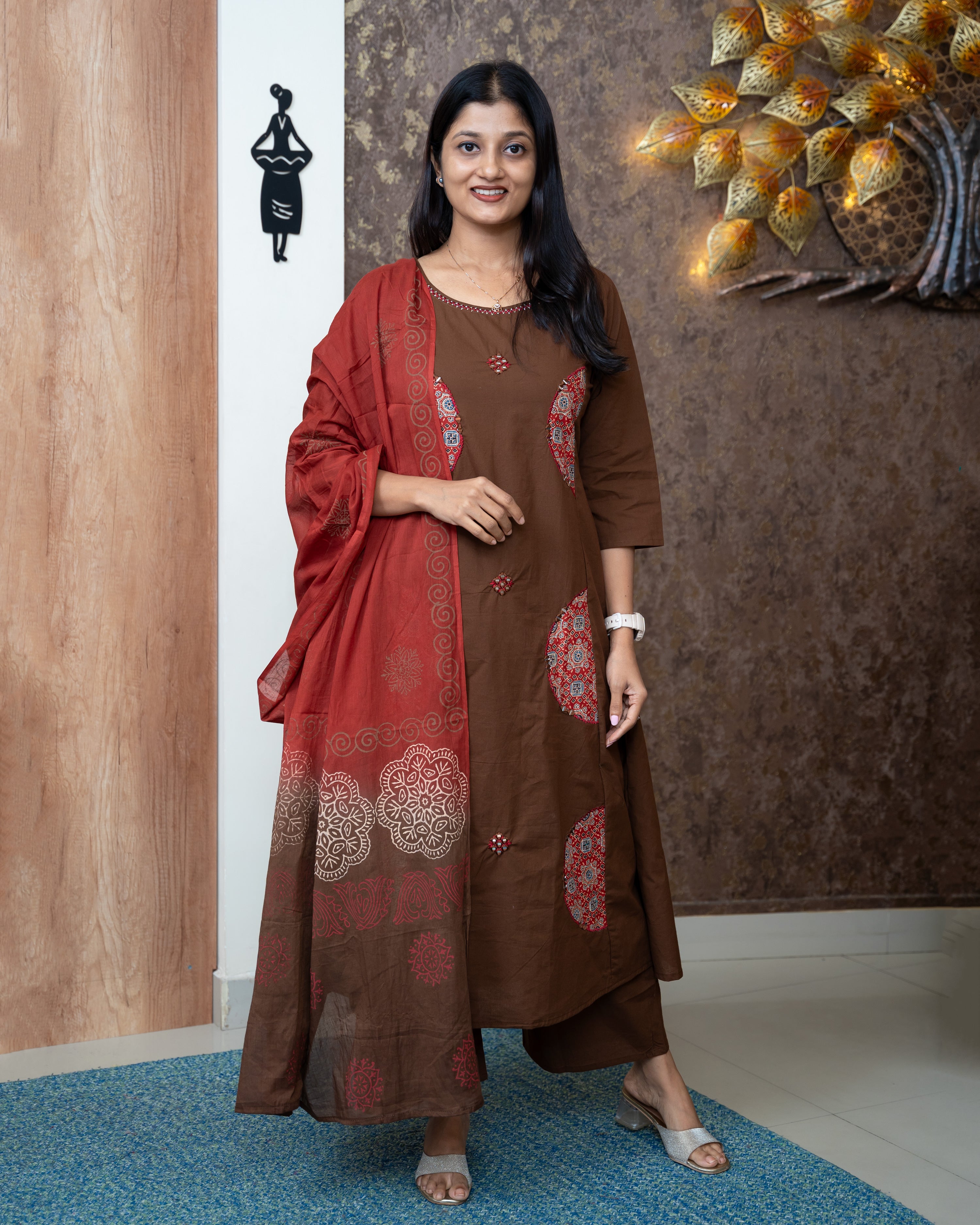 Load image into Gallery viewer, Cotton Suit-7091
