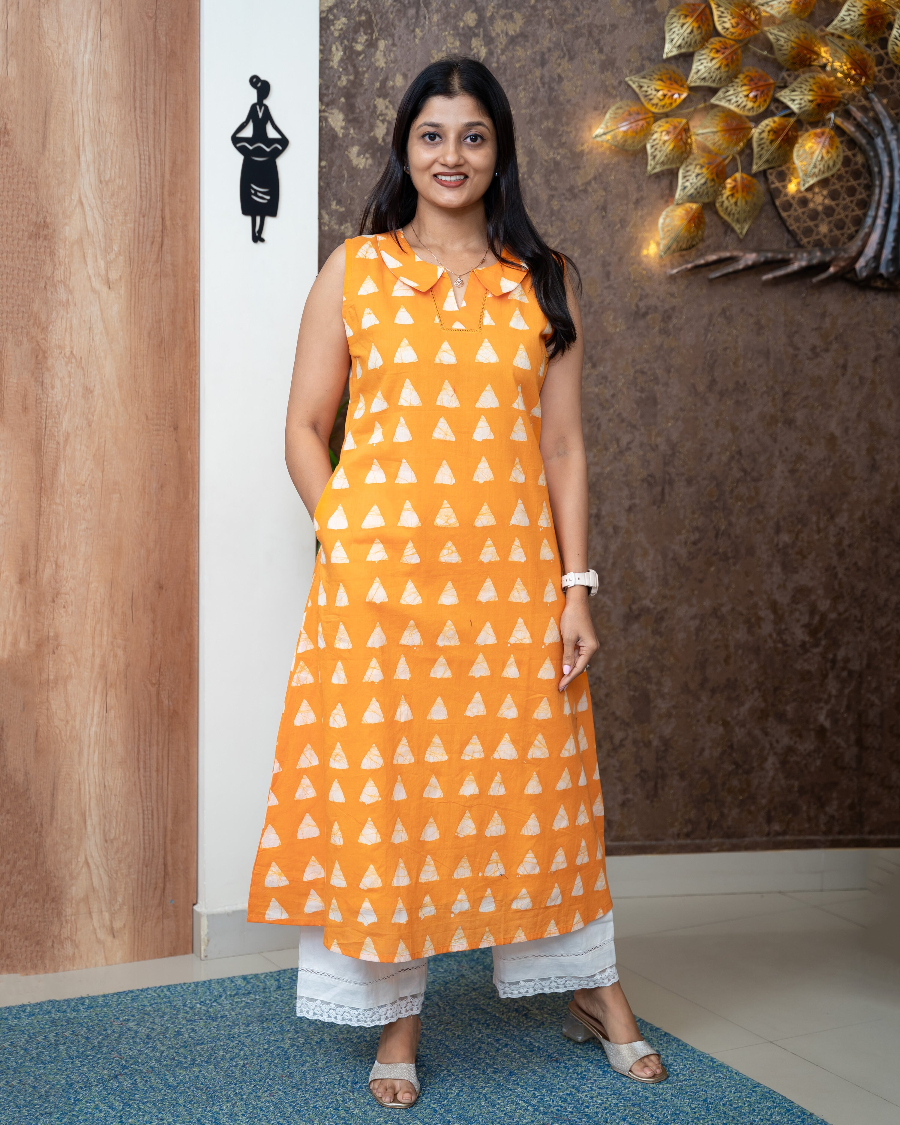 Load image into Gallery viewer, Cotton Kurti-7086
