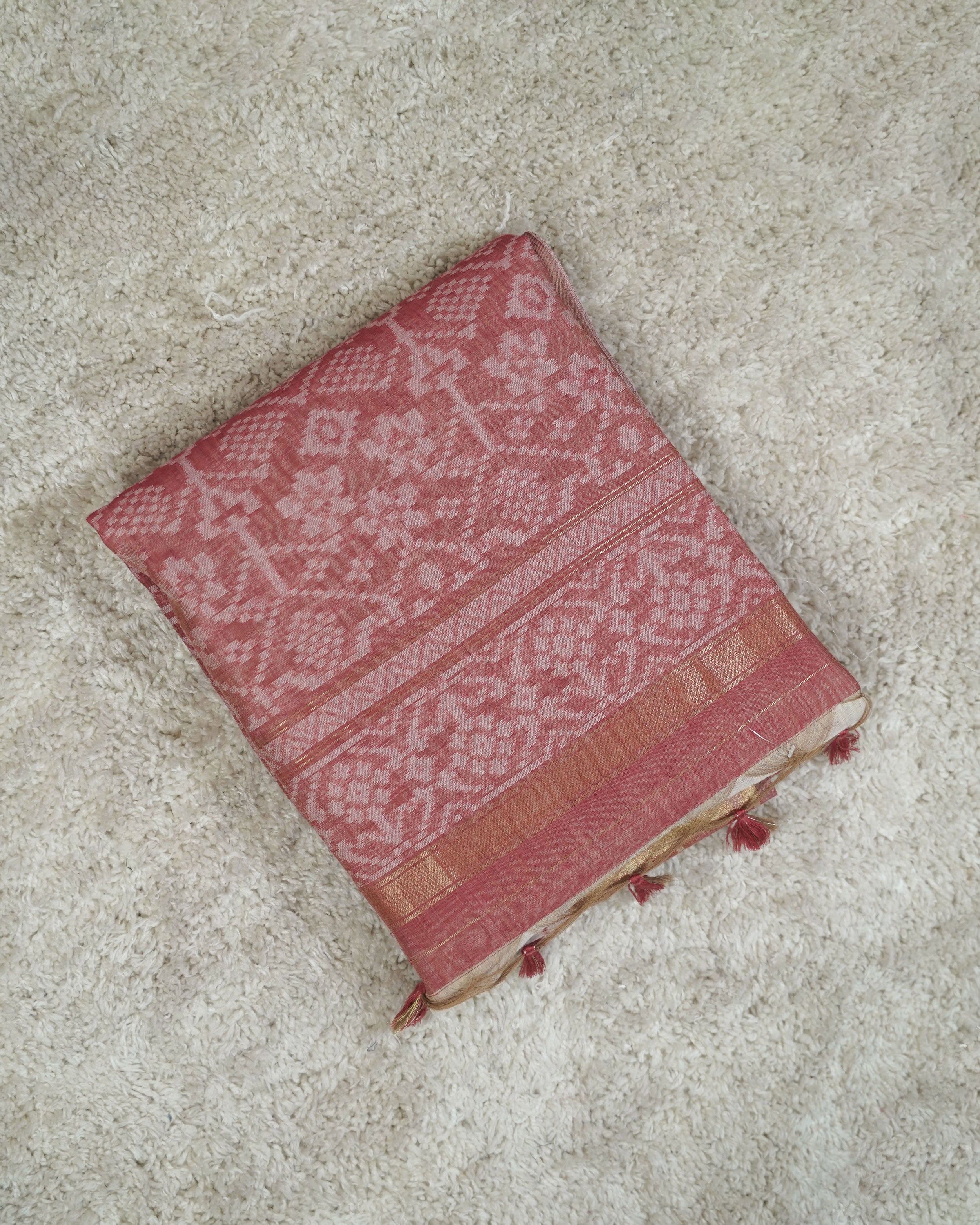 Load image into Gallery viewer, Chanderi Cotton Saree-2539

