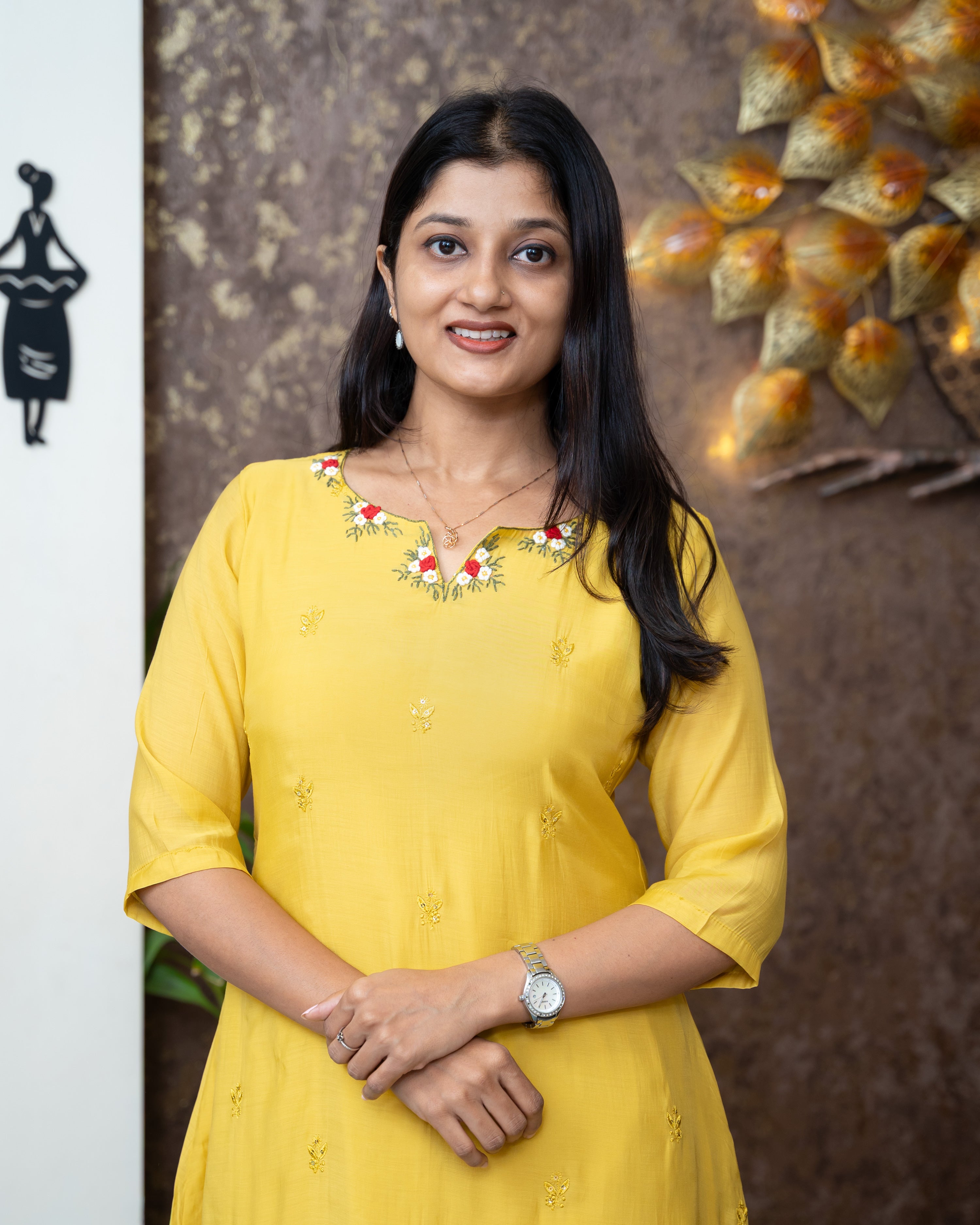 Load image into Gallery viewer, Mul Chanderi Co-Ord set-7087
