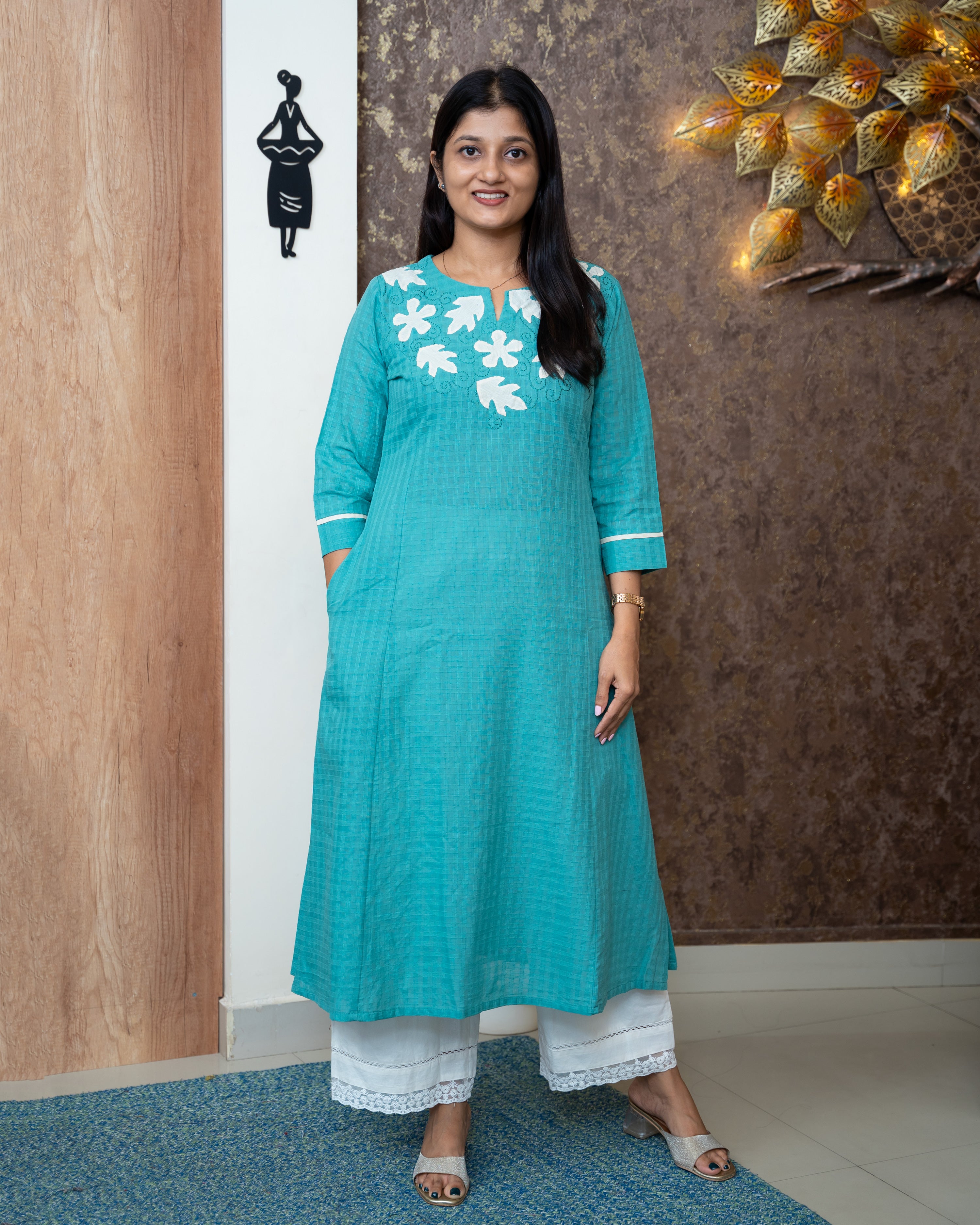 Load image into Gallery viewer, Cotton Kurti-6963
