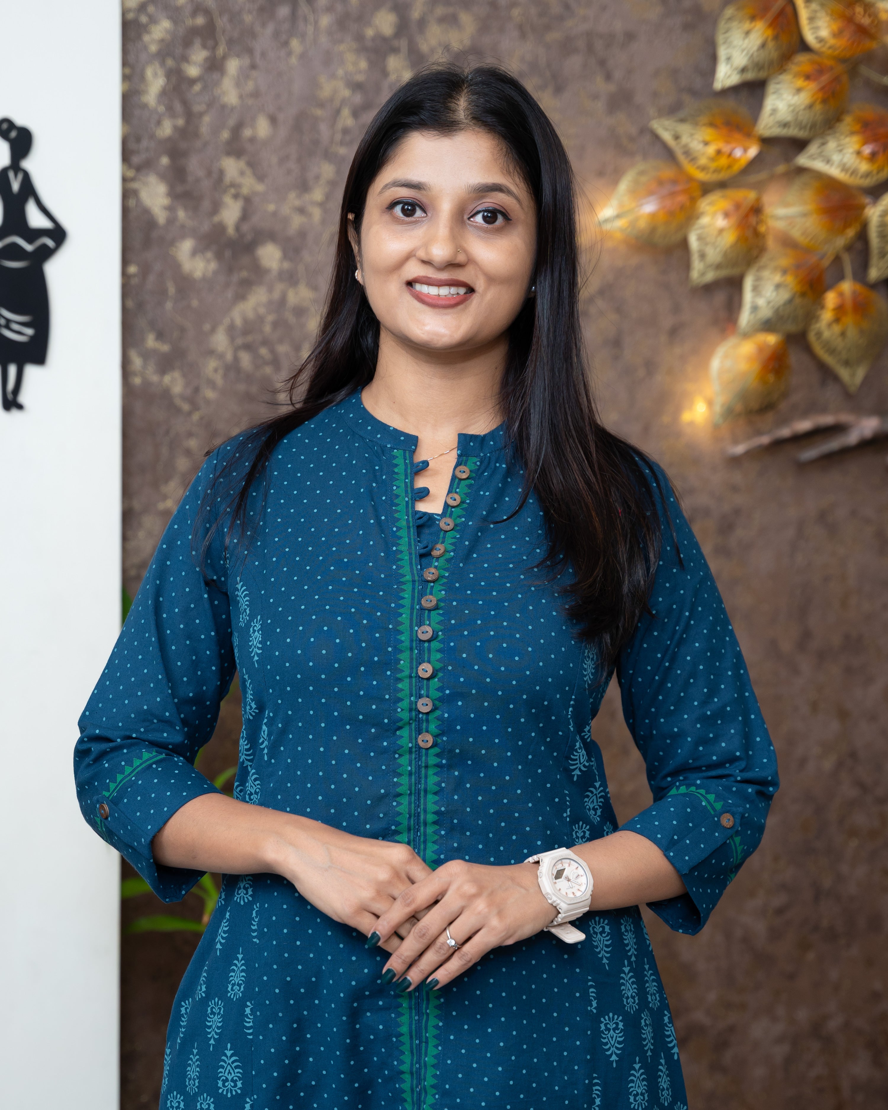 Load image into Gallery viewer, Cotton Kurti-7153
