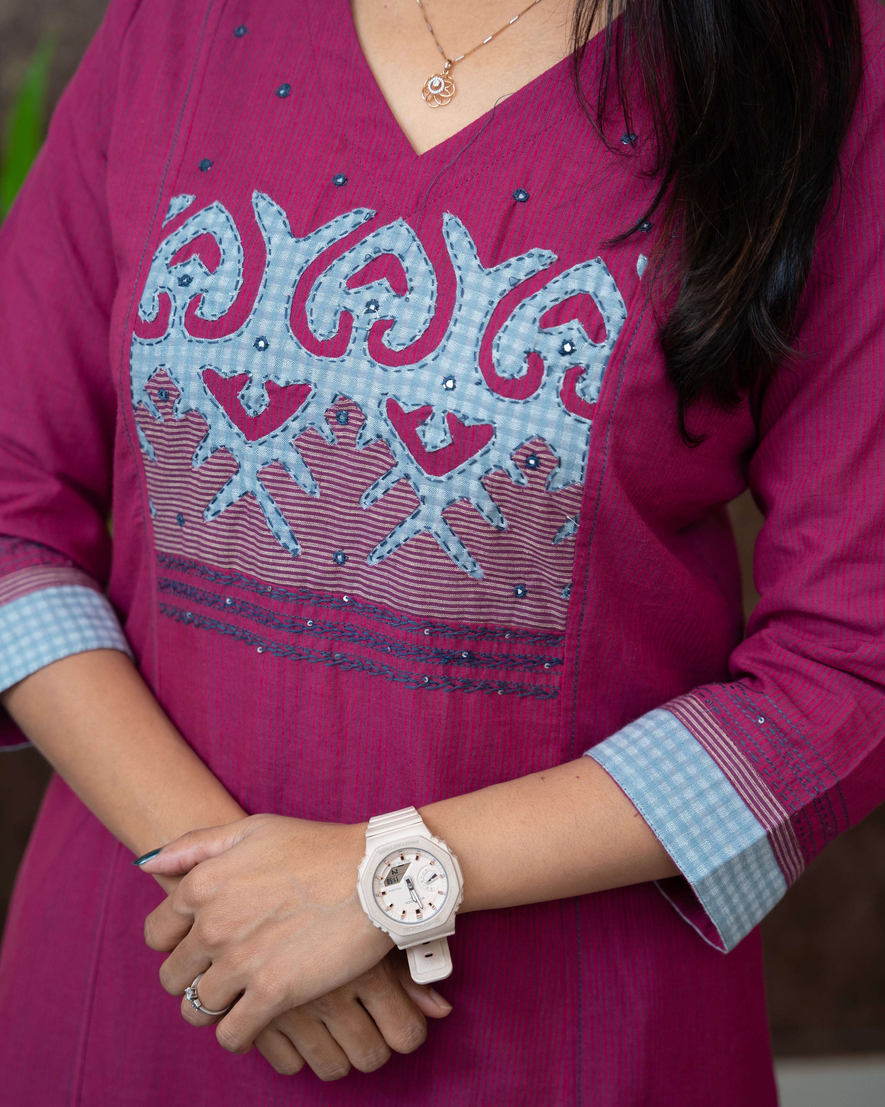 Load image into Gallery viewer, Cotton Kurti-7157
