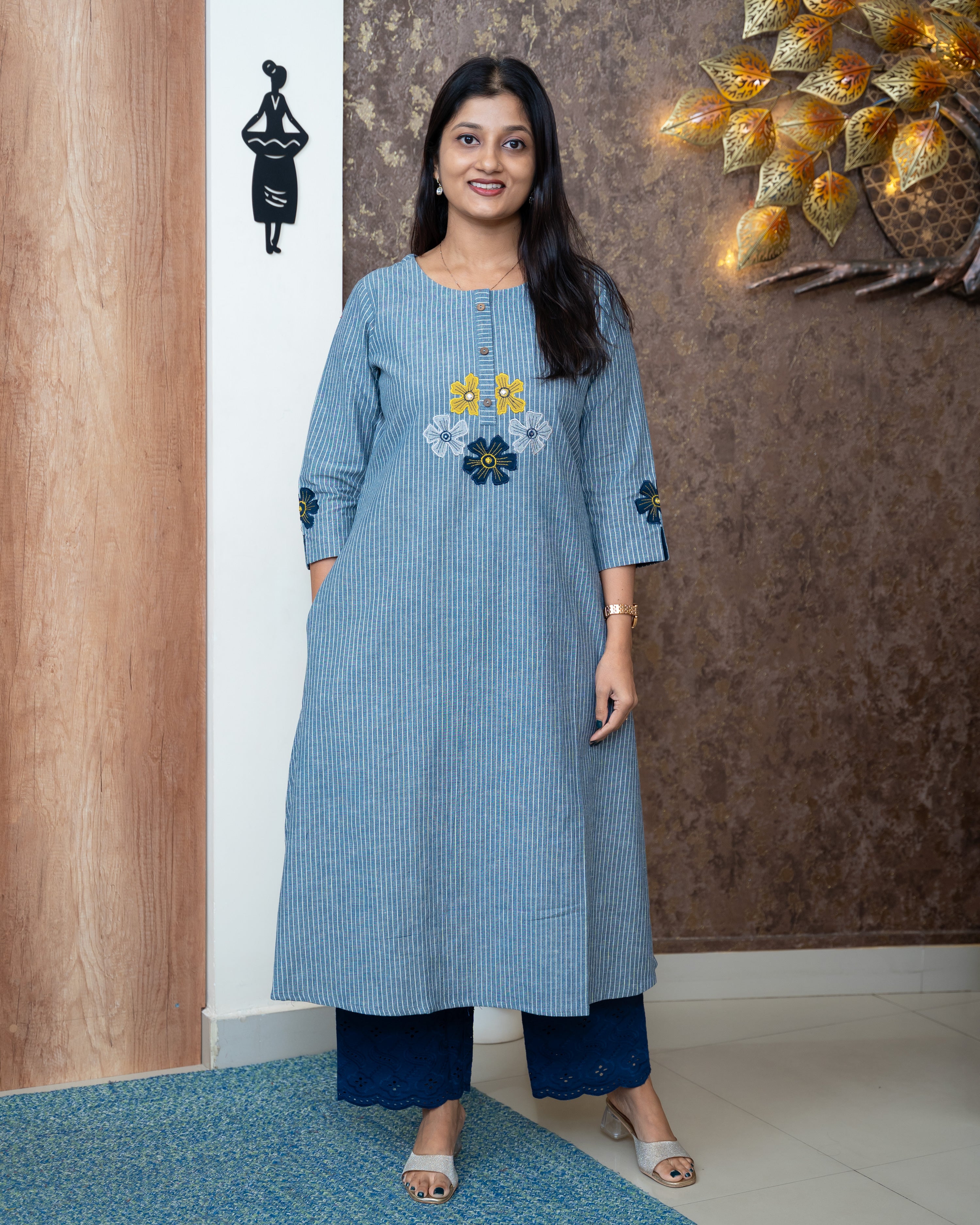 Load image into Gallery viewer, Cotton Kurti-7189
