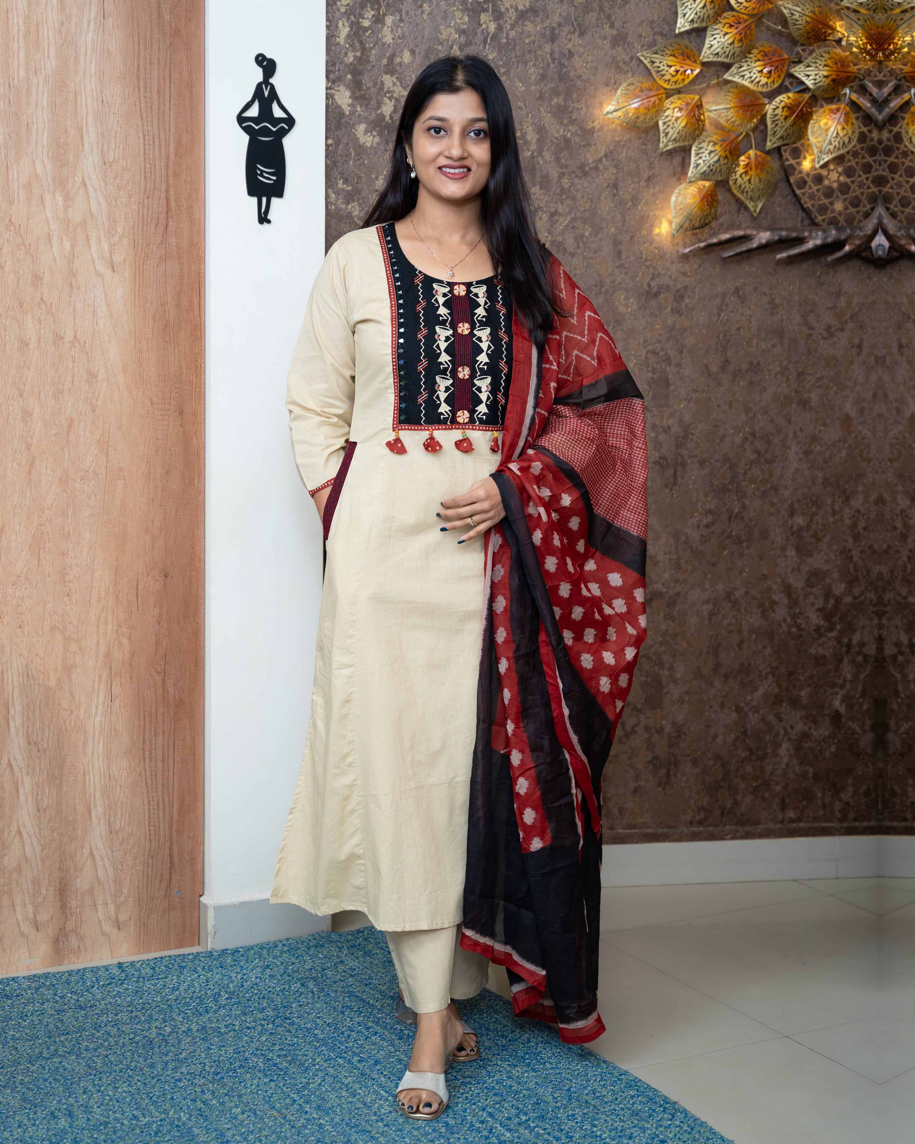 Load image into Gallery viewer, Cotton Suit-7192
