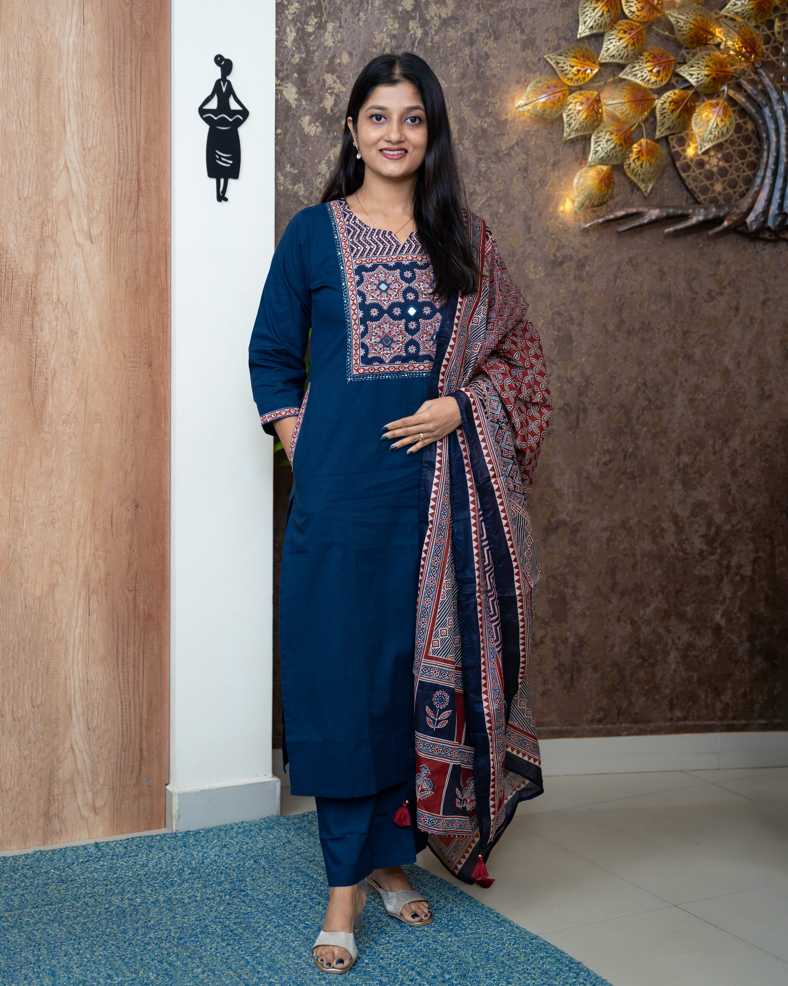 Load image into Gallery viewer, Cotton Suit-7195
