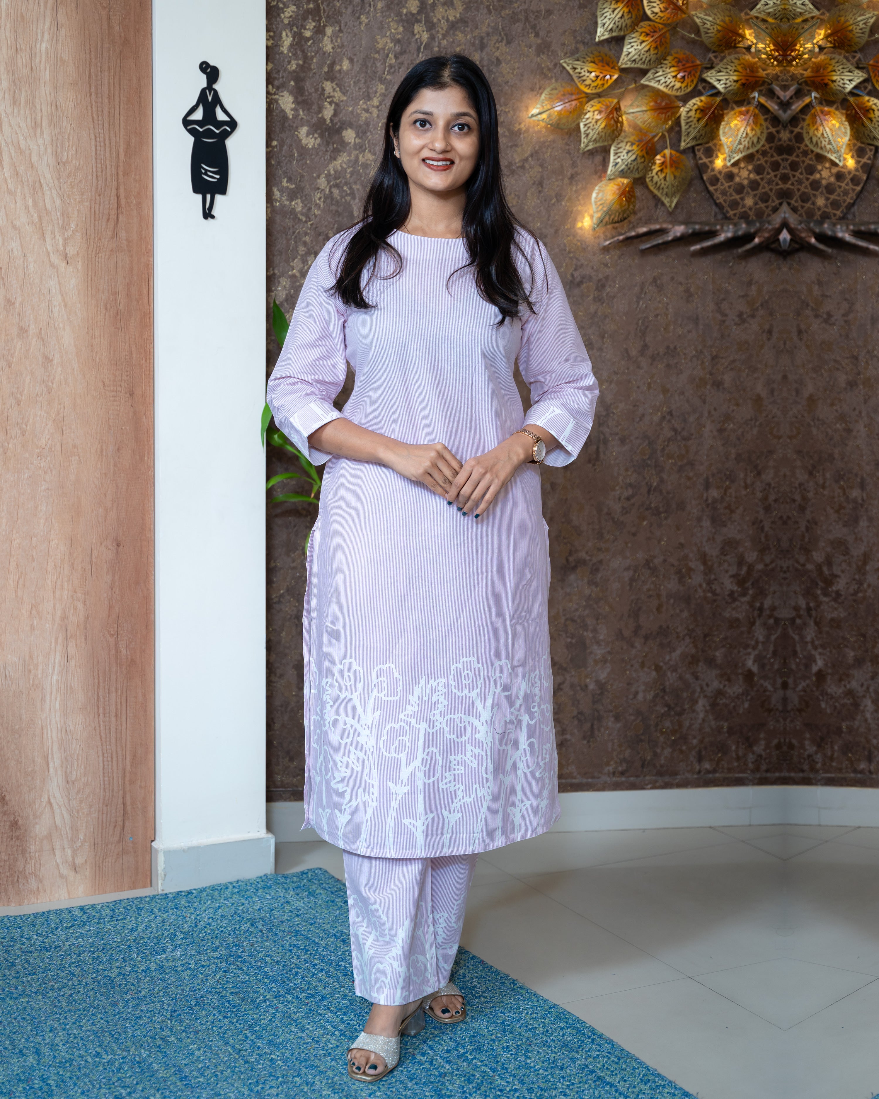 Load image into Gallery viewer, Cotton Co-Ord Set-7216
