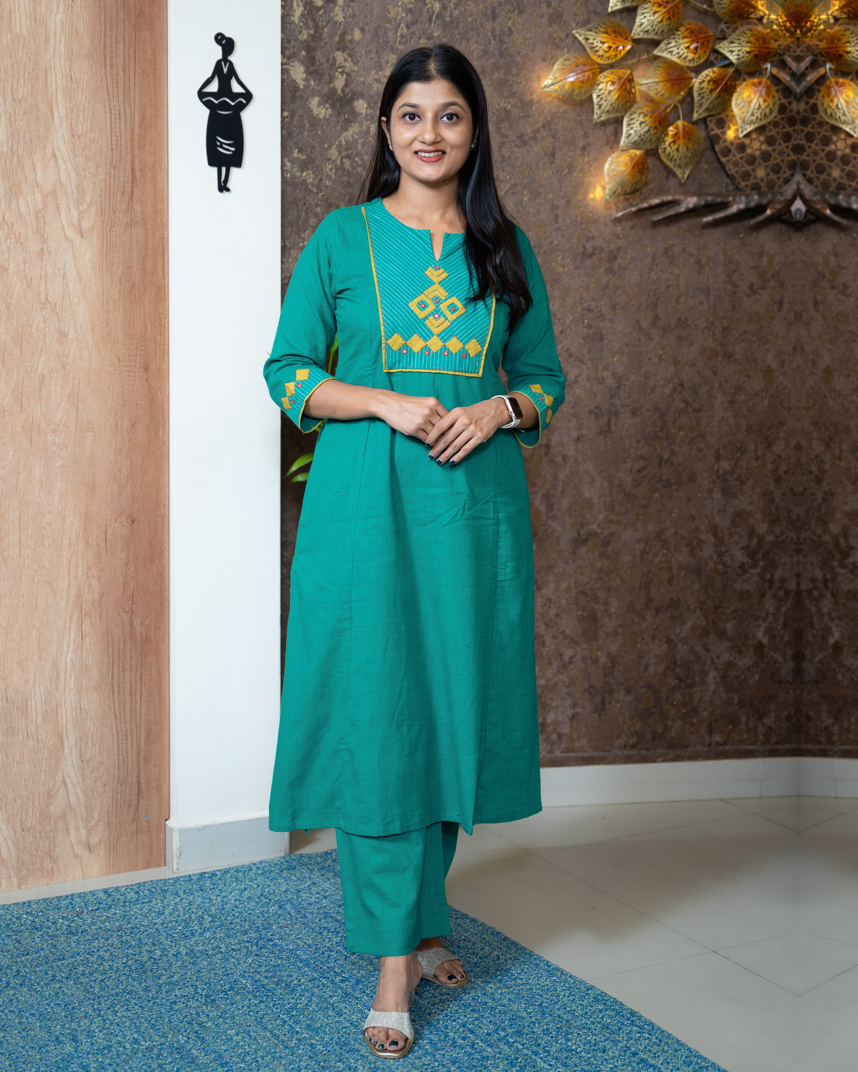 Load image into Gallery viewer, Cotton Co-Ord Set-7265
