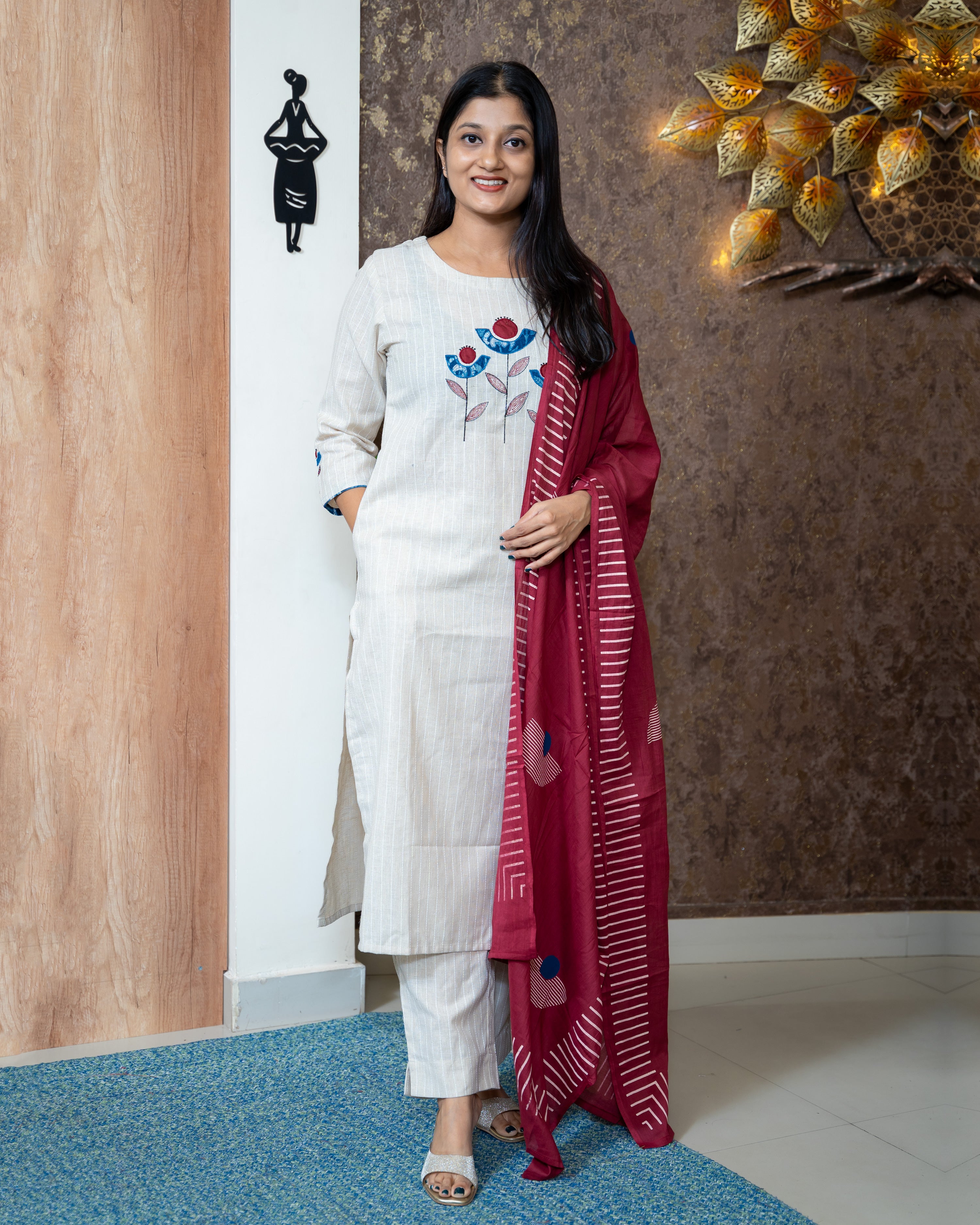 Load image into Gallery viewer, Cotton Suit-7268
