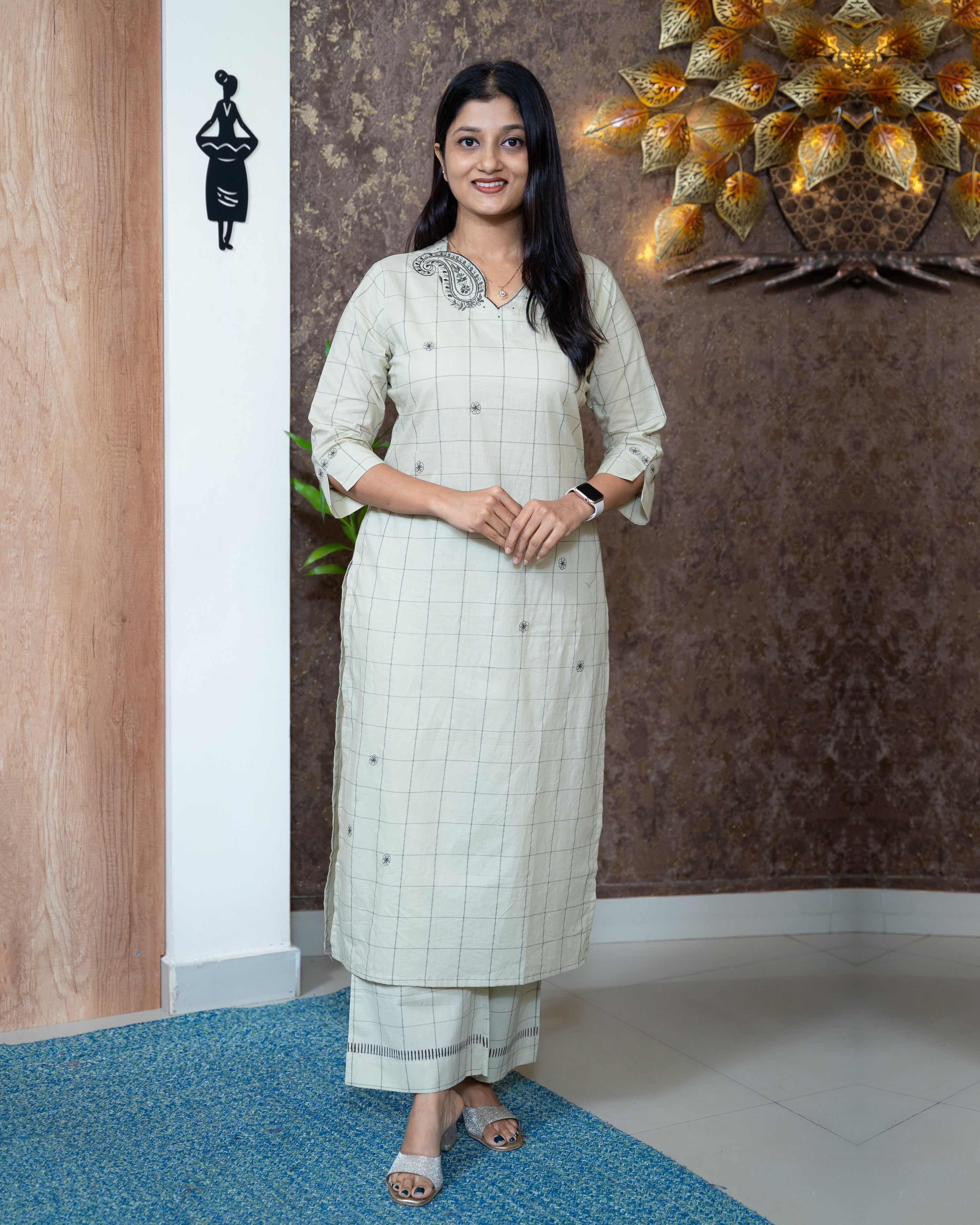 Load image into Gallery viewer, Cotton Co-Ord Set-7276
