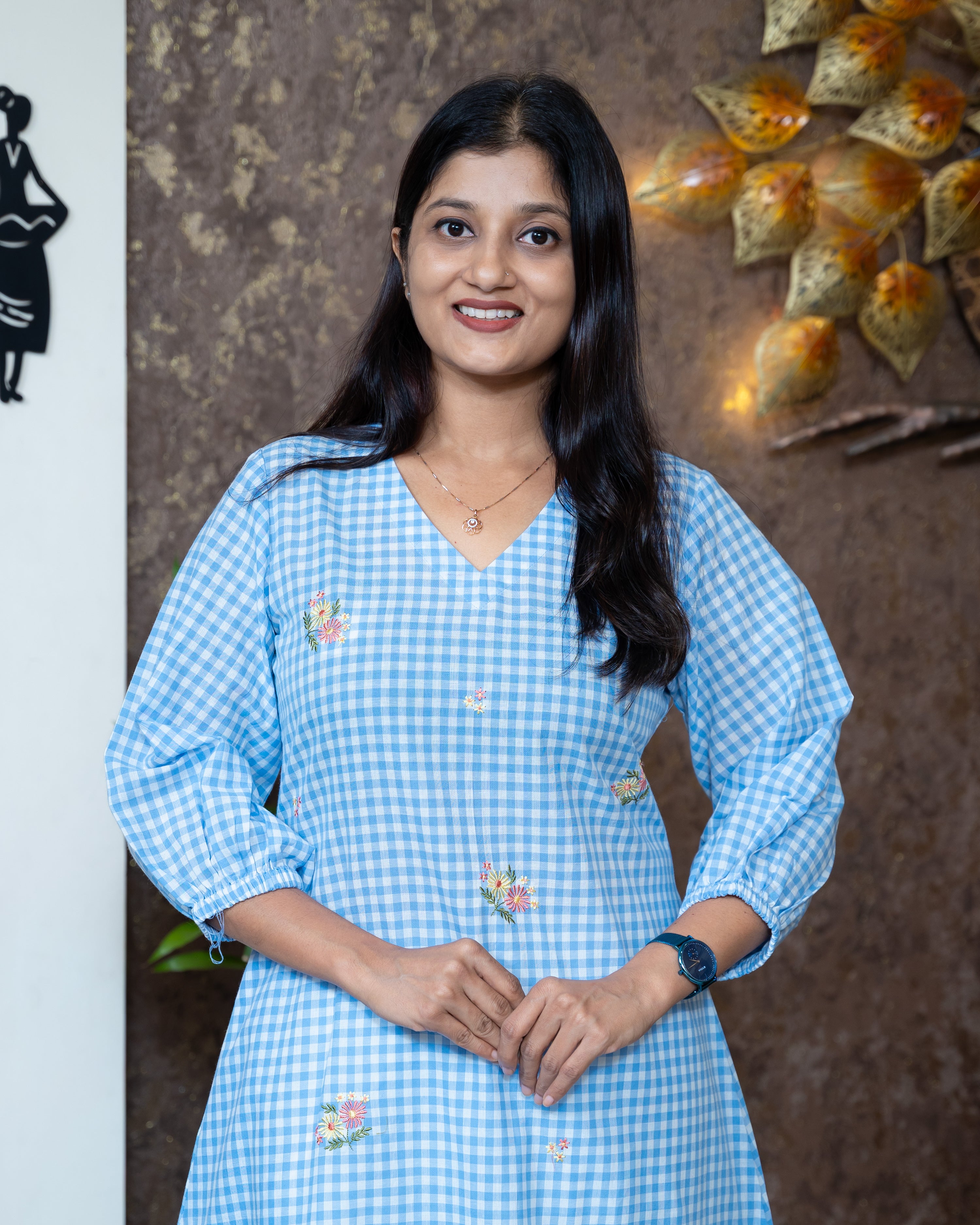 Load image into Gallery viewer, Cotton Kurti-7329
