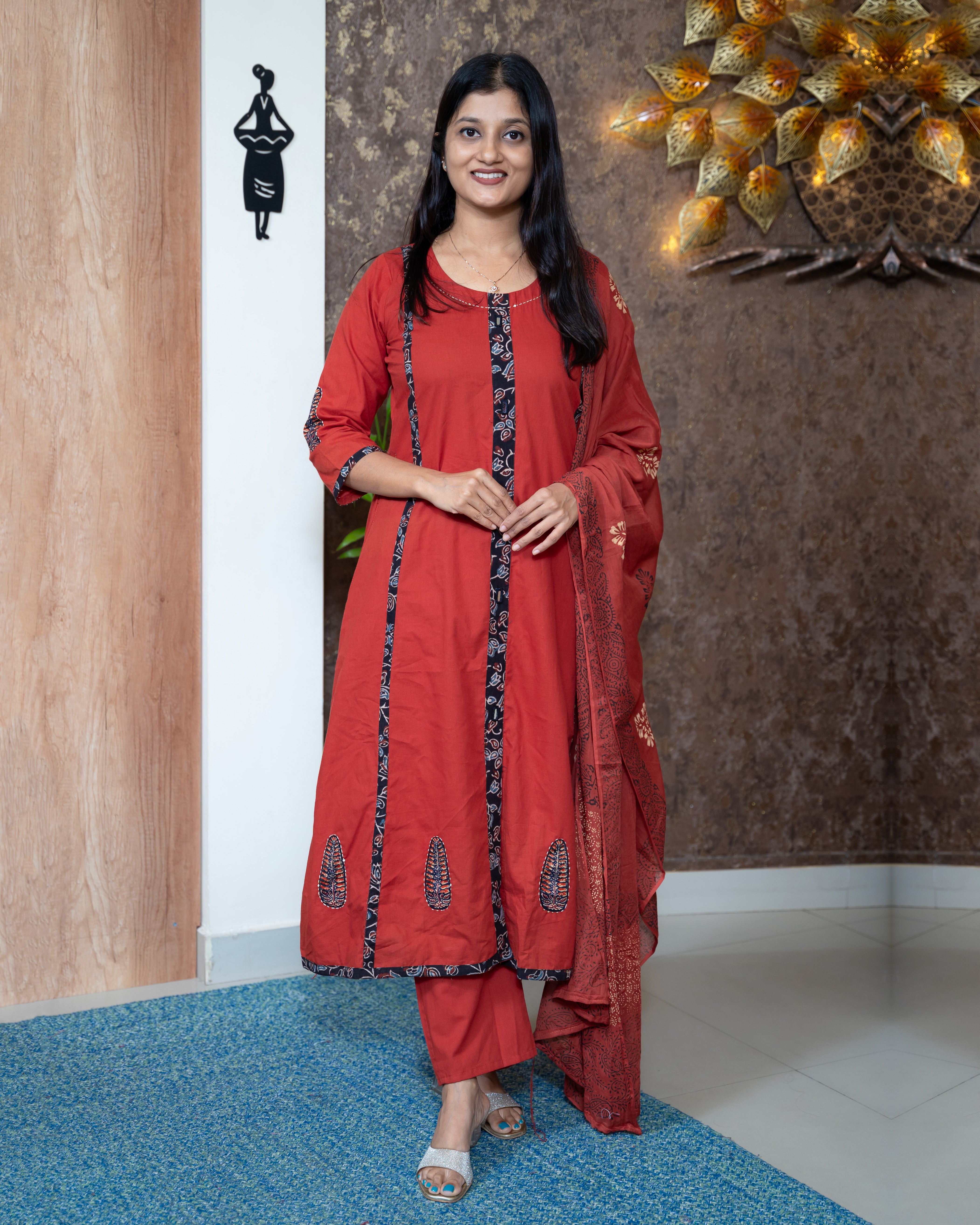 Load image into Gallery viewer, Cotton Suit-7340
