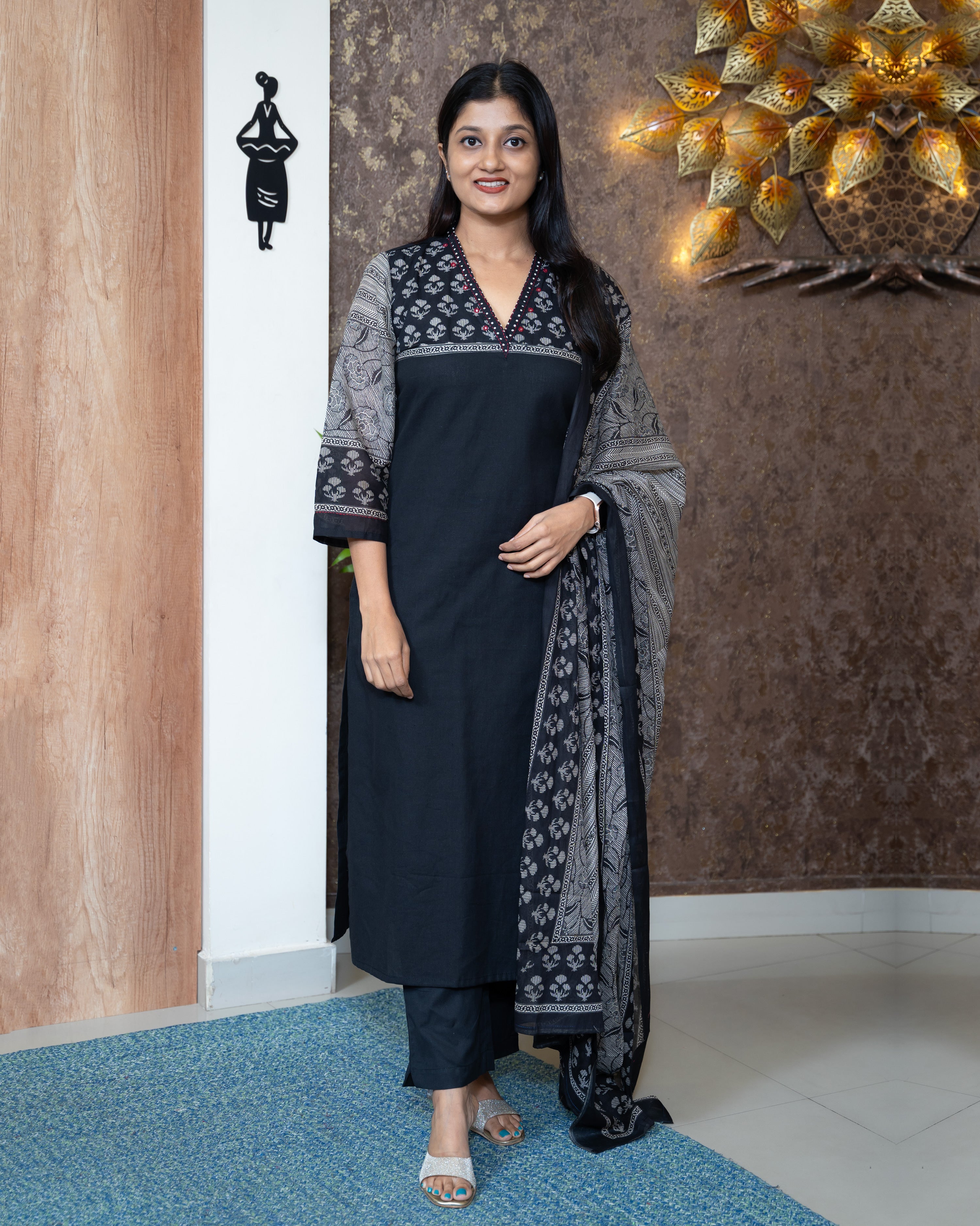 Load image into Gallery viewer, Cotton Suit-7338
