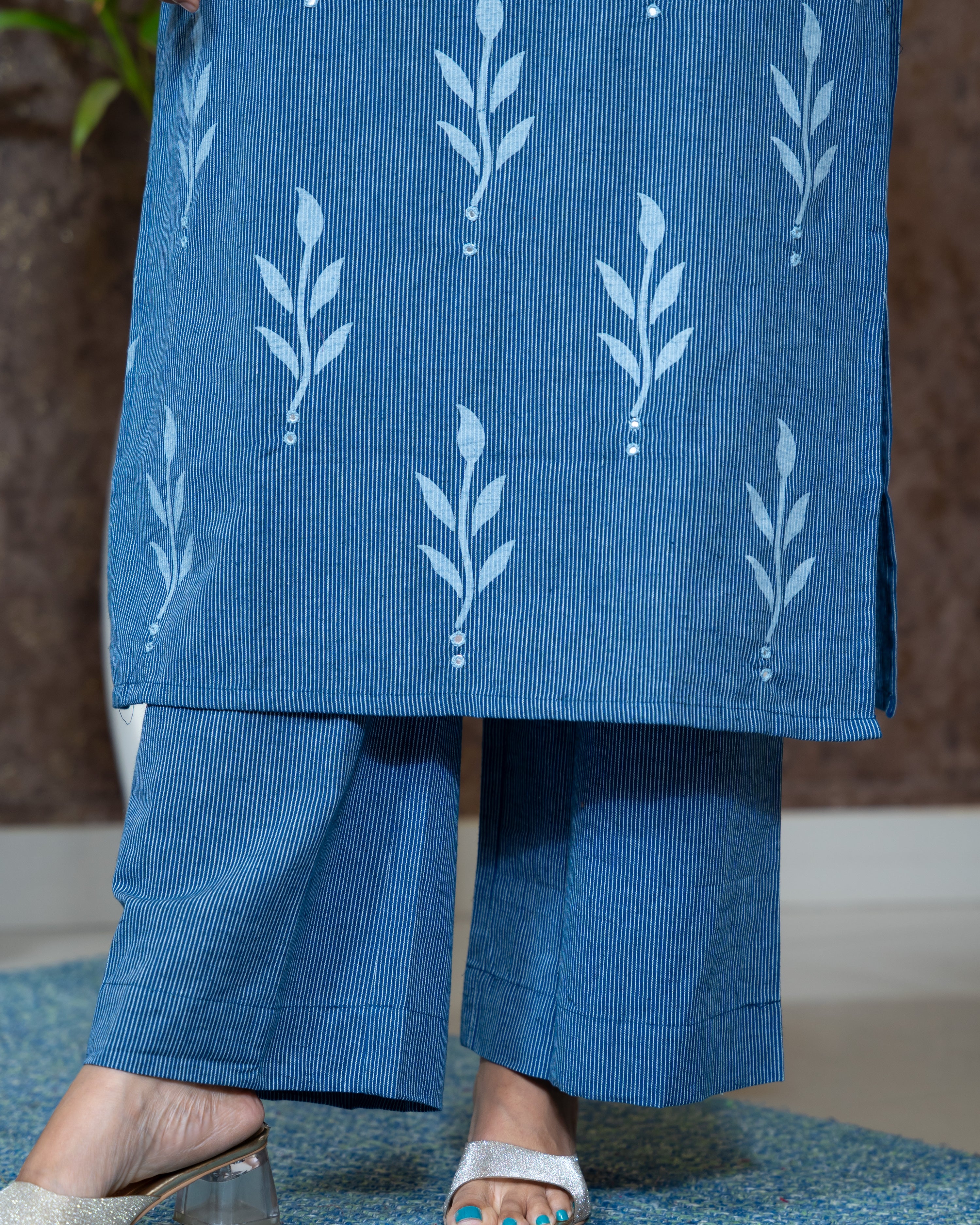 Load image into Gallery viewer, Cotton Co-Ord Set-7325
