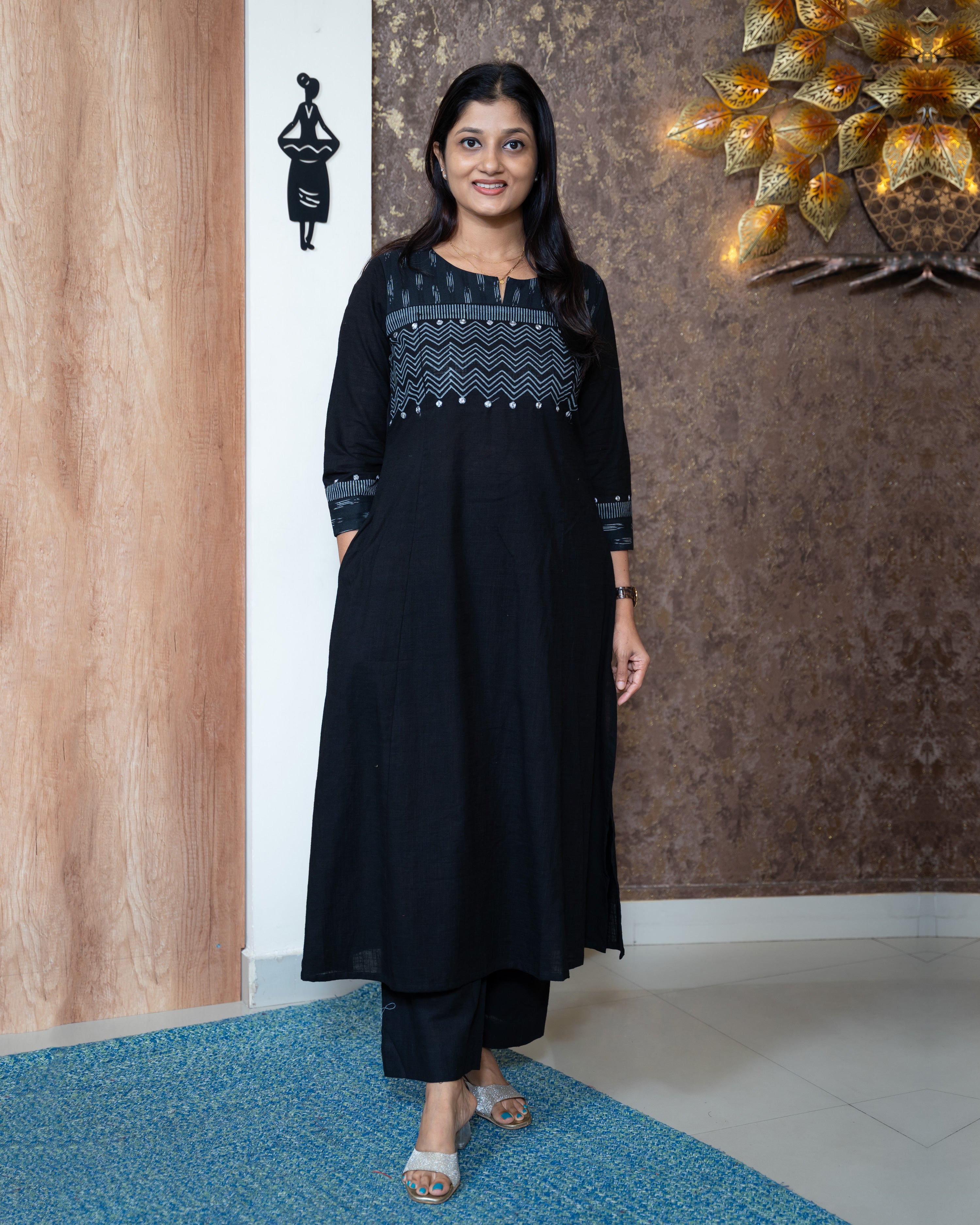 Load image into Gallery viewer, Cotton Co-Ord Set-7323

